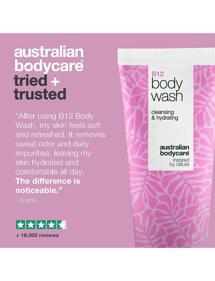 Australian Bodycare - B12 body wash 200 ml - dušigeelid ja õlid - clear - 4