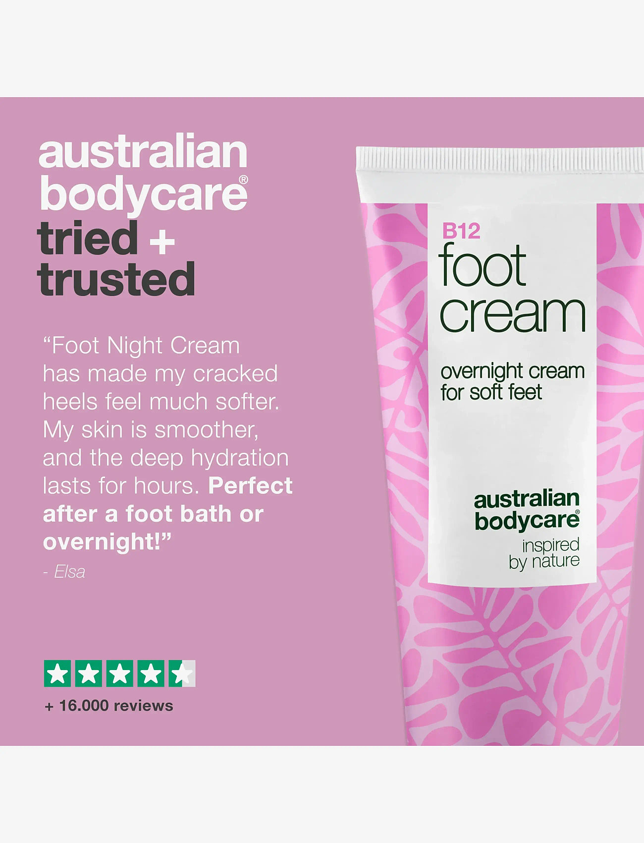 Australian Bodycare - B12 foot cream 100 ml - handkräm & fotkräm - clear - 4