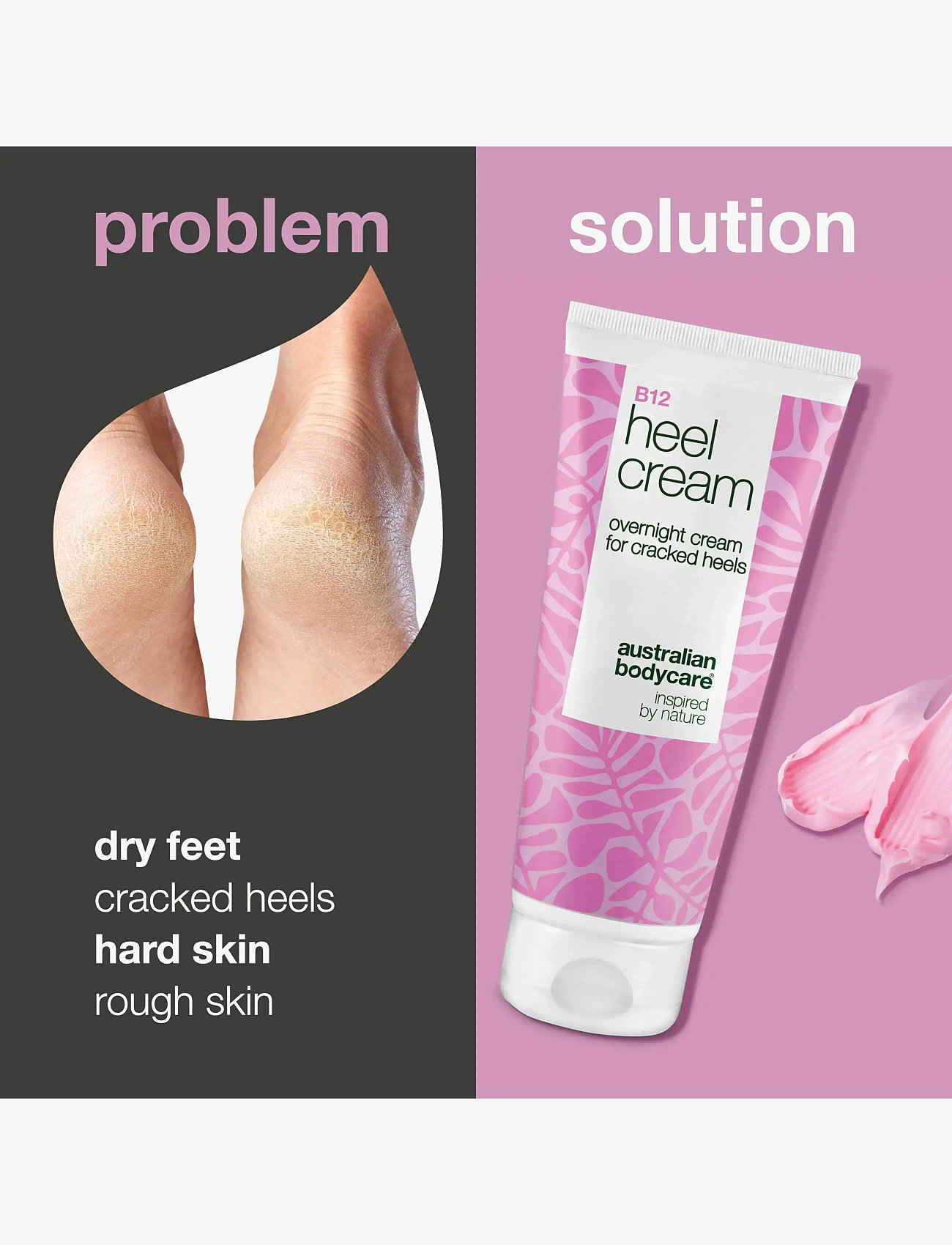 Australian Bodycare - B12 heel cream 100 ml - håndcremer & fodcremer - clear - 1