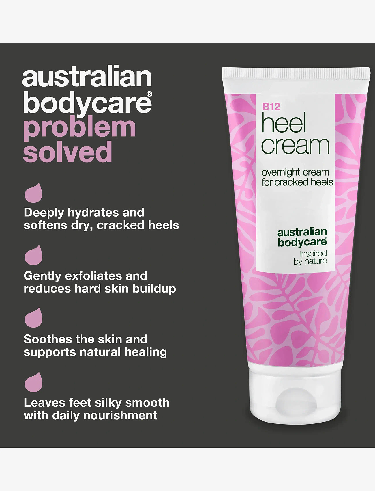 Australian Bodycare - B12 heel cream 100 ml - håndcremer & fodcremer - clear - 2