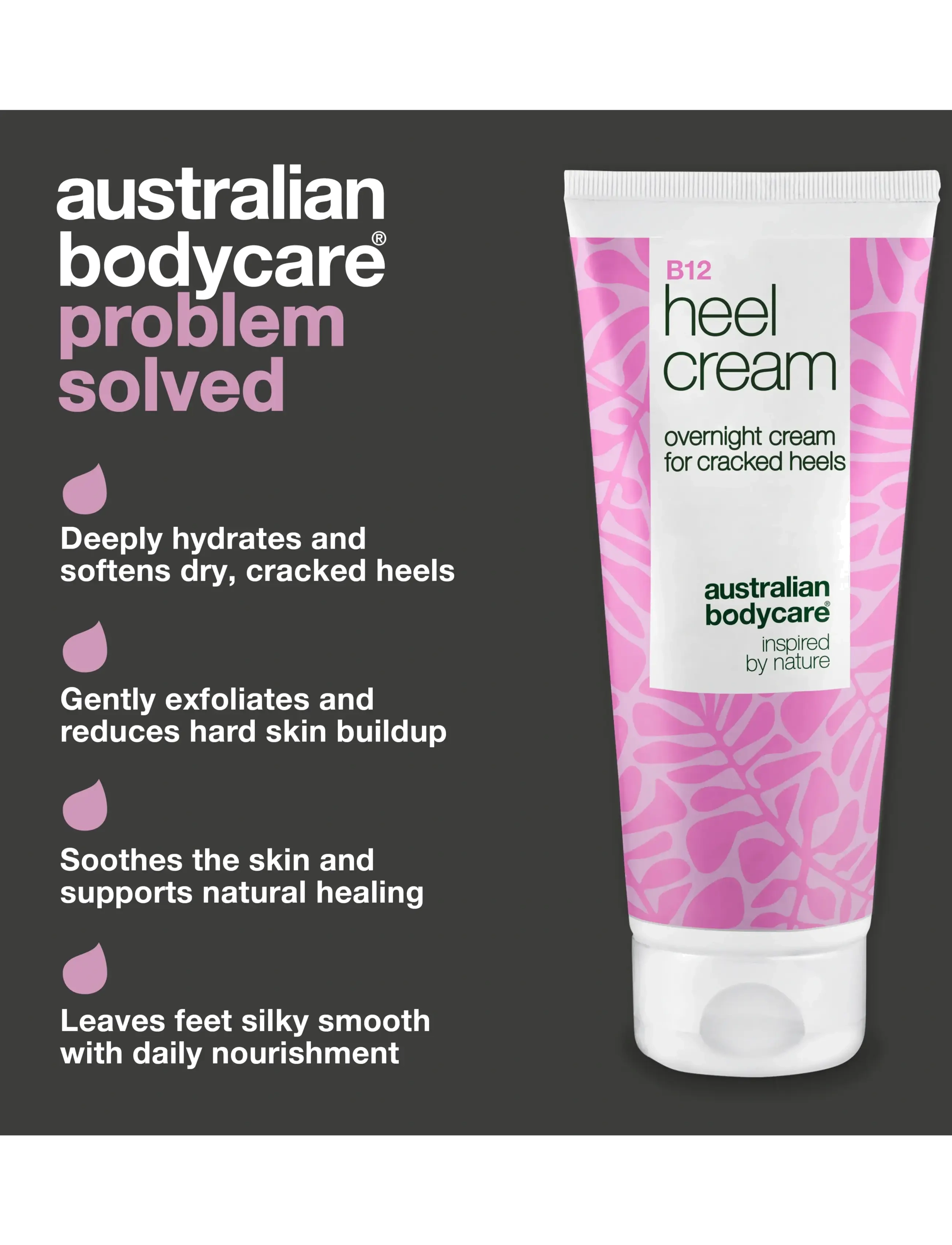 Australian Bodycare - B12 heel cream 100 ml - hendur og fætur - clear - 2