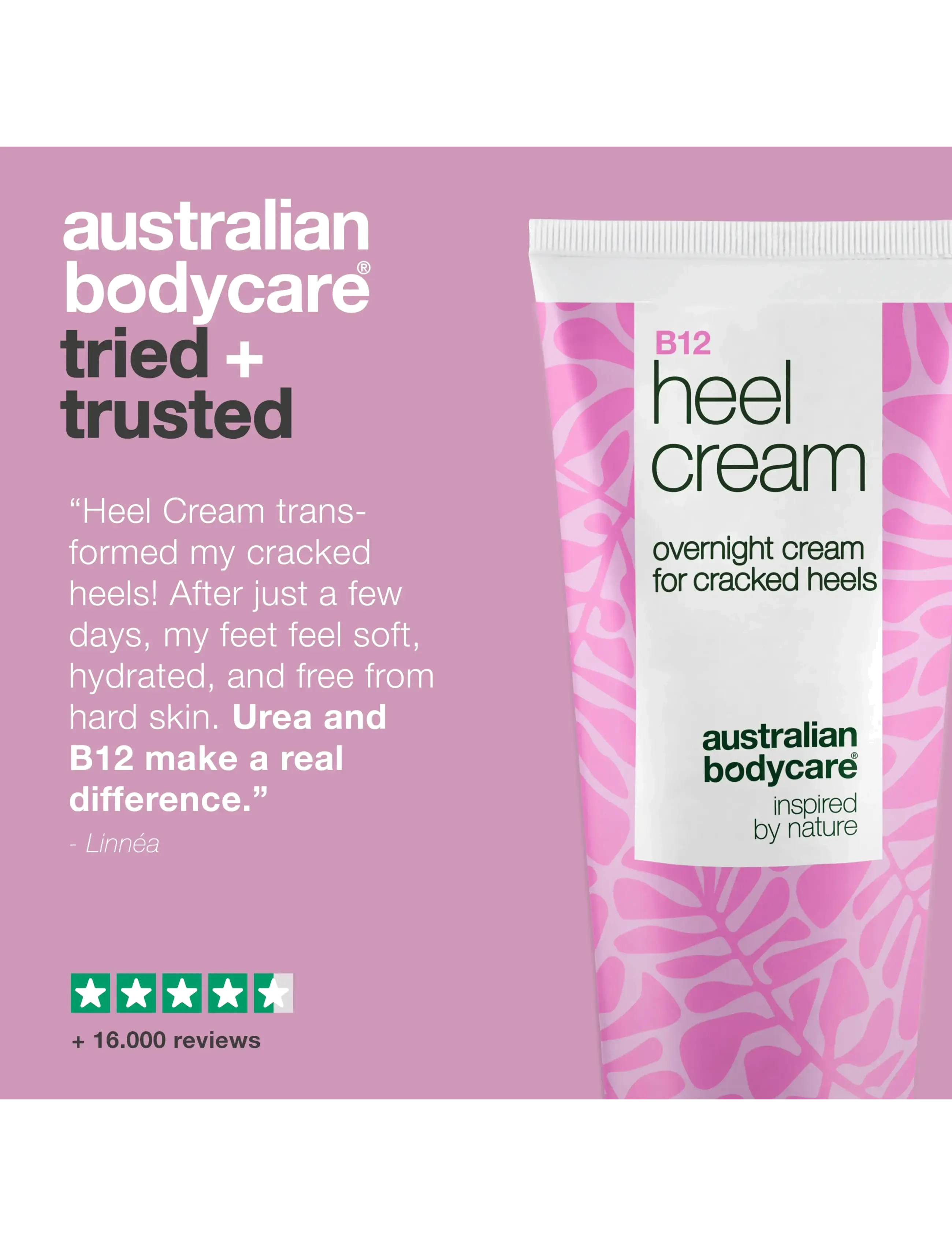 Australian Bodycare - B12 heel cream 100 ml - hendur og fætur - clear - 4
