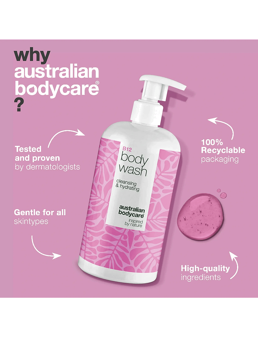 Australian Bodycare - B12 Body Wash 500 ml - dušigeelid ja õlid - clear - 3