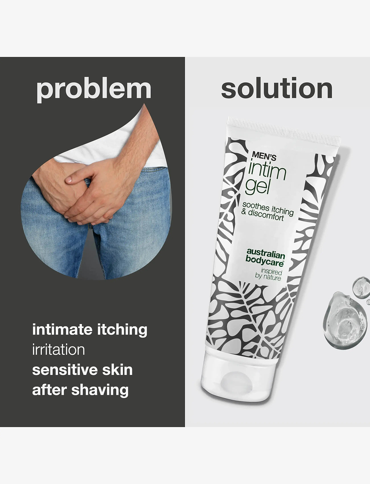 Australian Bodycare - Men's intimate gel 100 ml - after shave - clear - 1