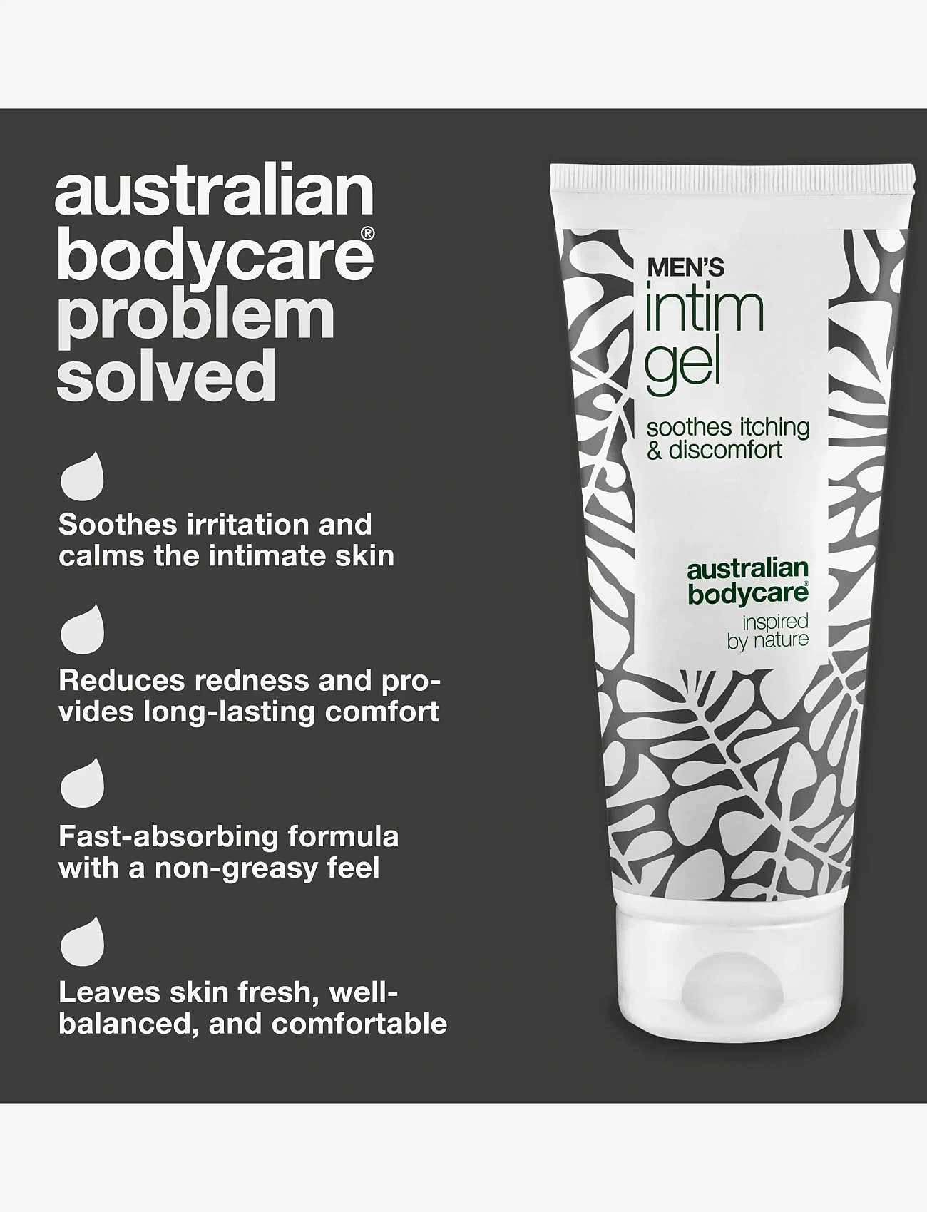 Australian Bodycare - Men's intimate gel 100 ml - after shave - clear - 2
