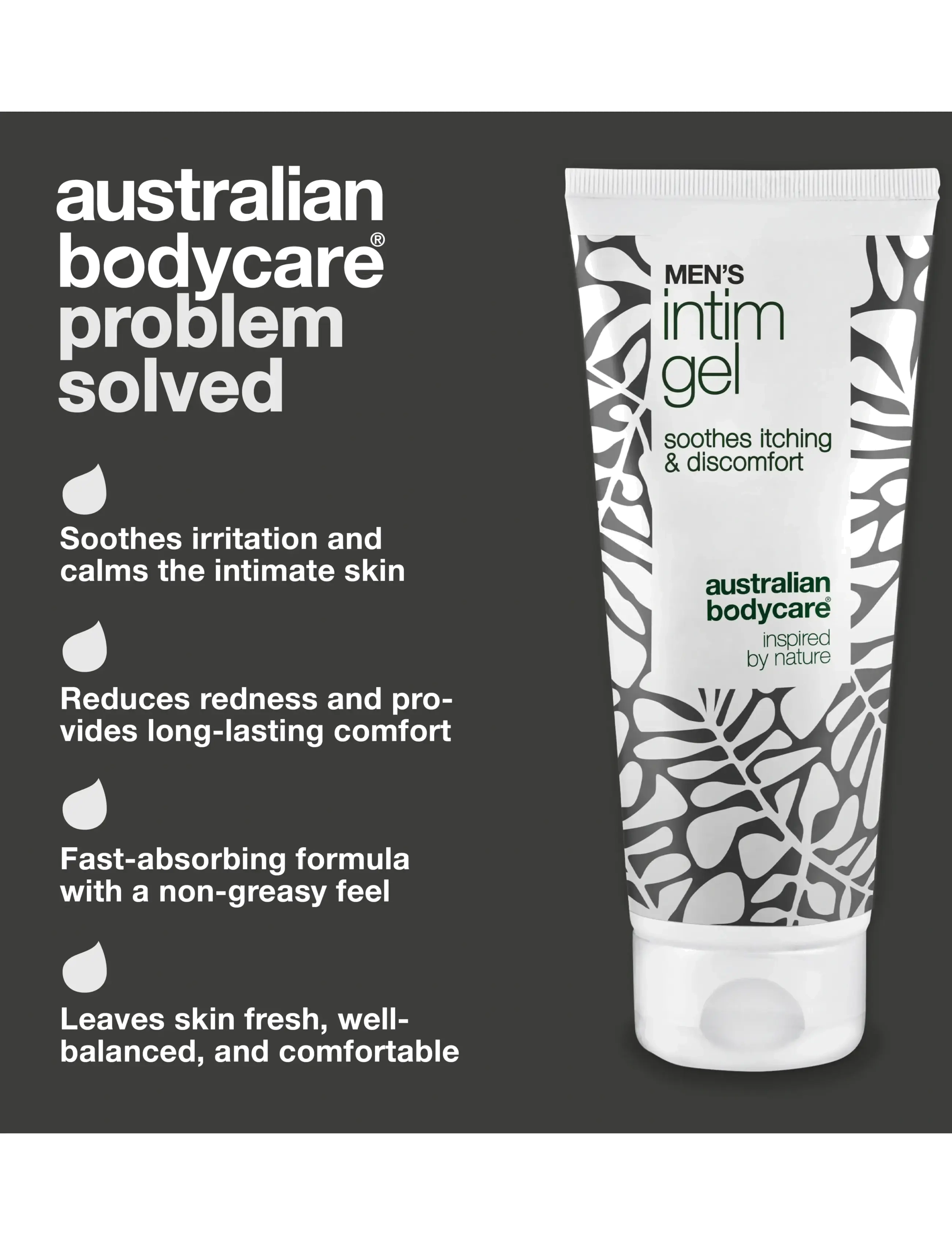Australian Bodycare - Men's intimate gel 100 ml - after shave - clear - 2
