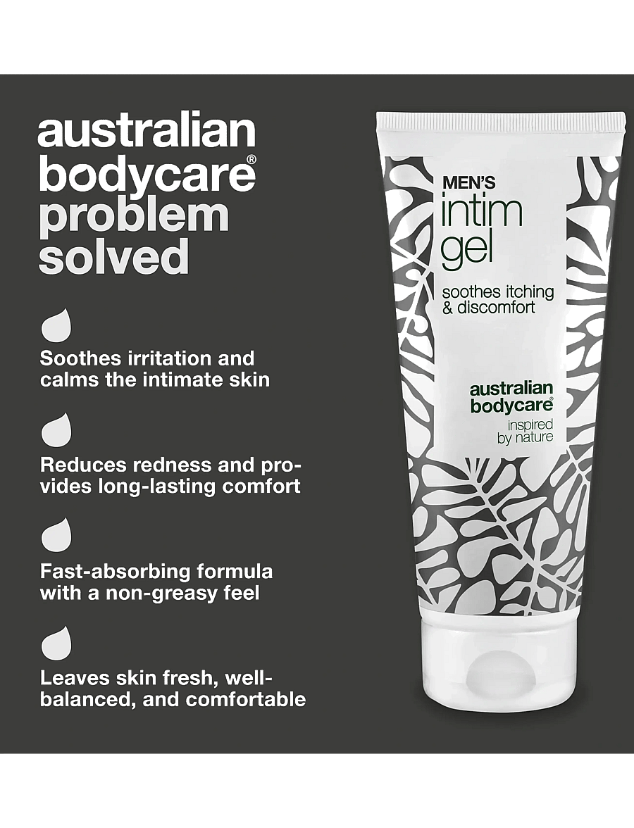 Australian Bodycare - Men's intimate gel 100 ml - raseerimisjärgne - clear - 2