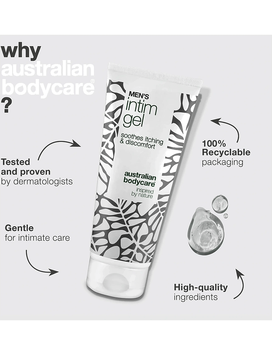 Australian Bodycare - Men's intimate gel 100 ml - raseerimisjärgne - clear - 3
