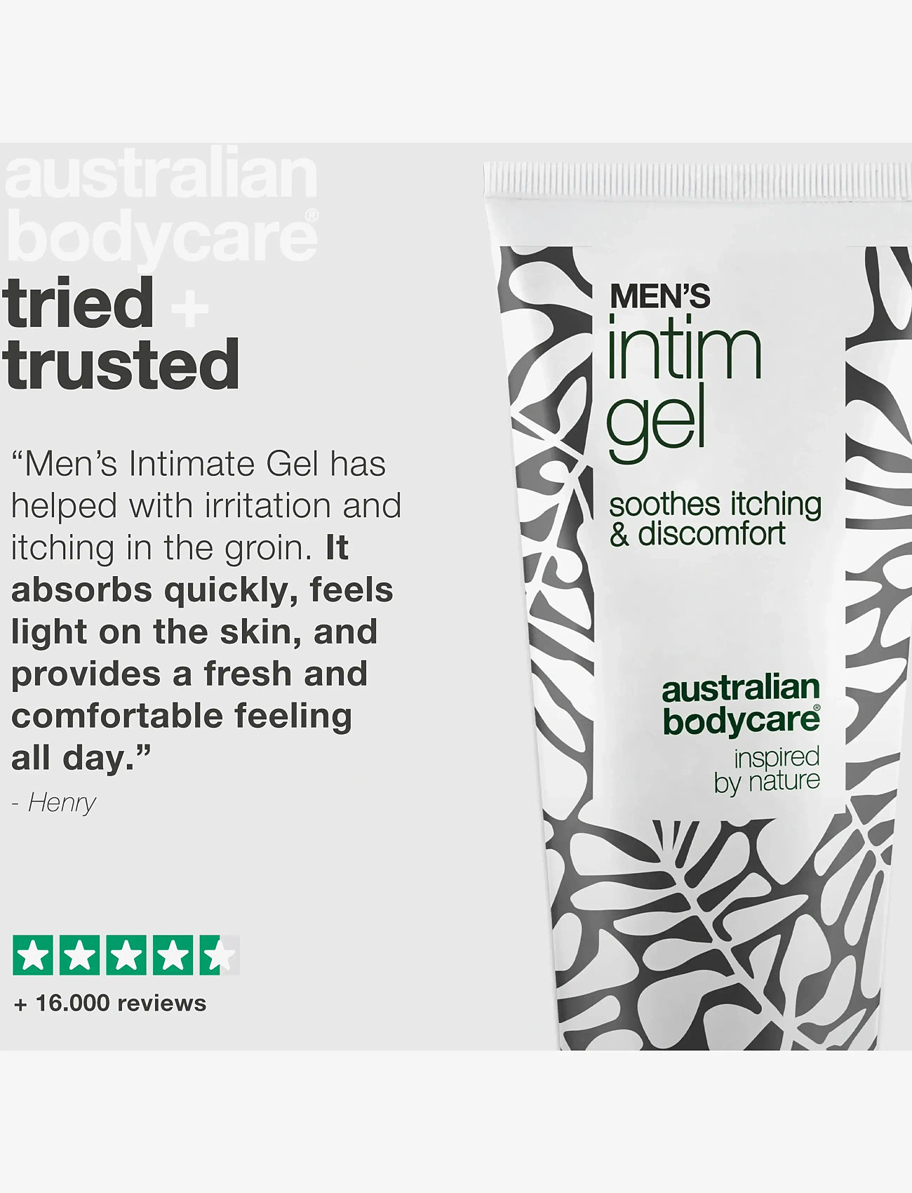 Australian Bodycare - Men's intimate gel 100 ml - after shave - clear - 4