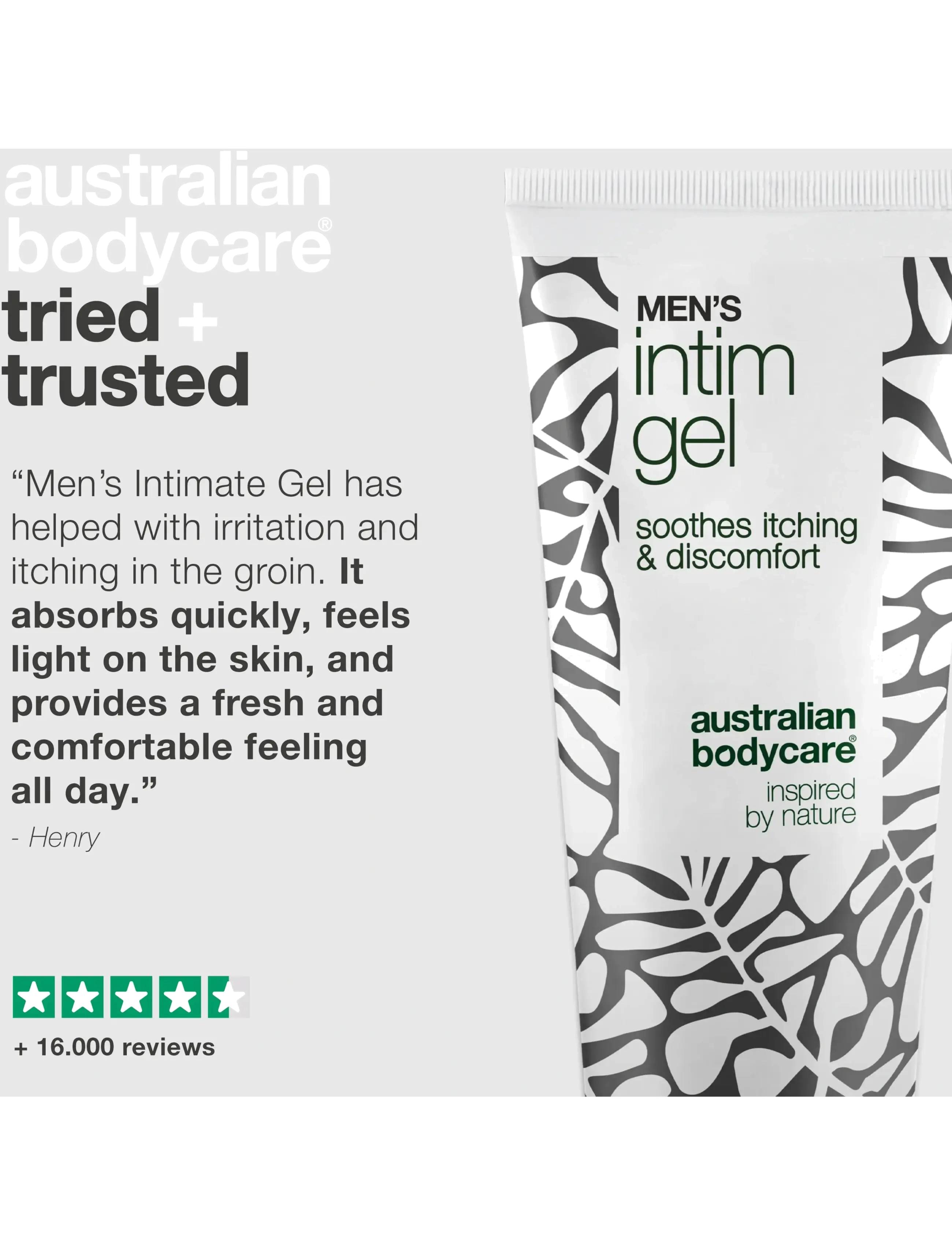 Australian Bodycare - Men's intimate gel 100 ml - after shave - clear - 4