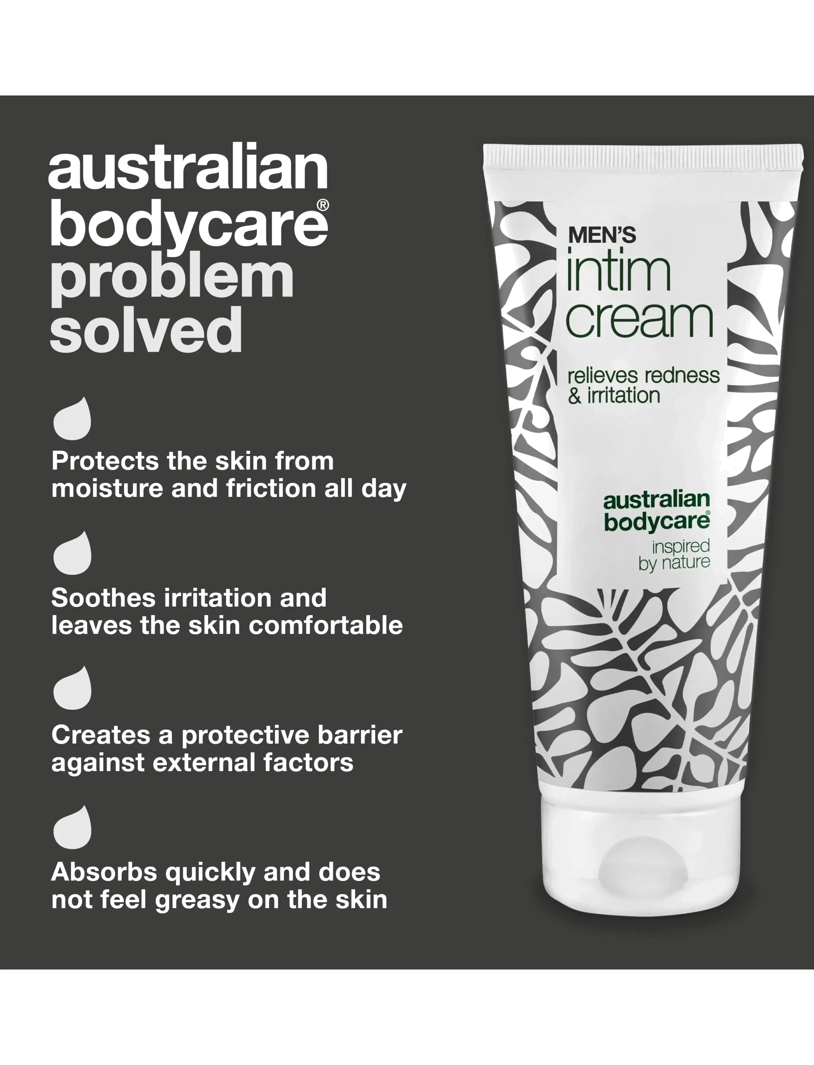 Australian Bodycare - Men's intimate cream 100 ml - Þvottur fyrir viðkvæm svæði - clear - 2