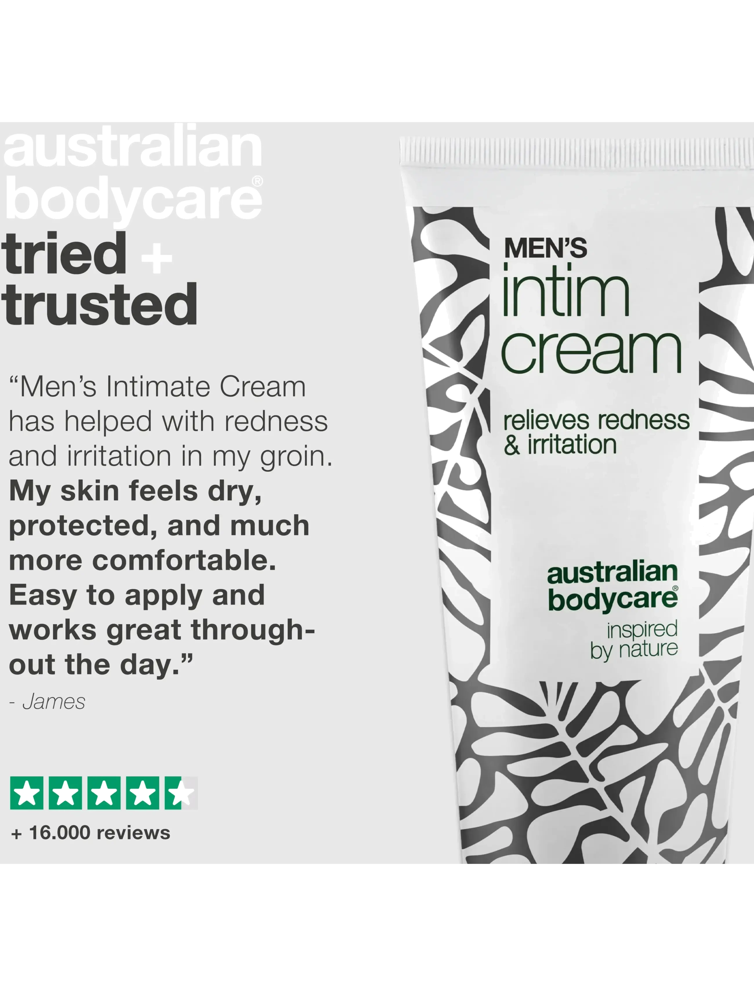 Australian Bodycare - Men's intimate cream 100 ml - Þvottur fyrir viðkvæm svæði - clear - 4