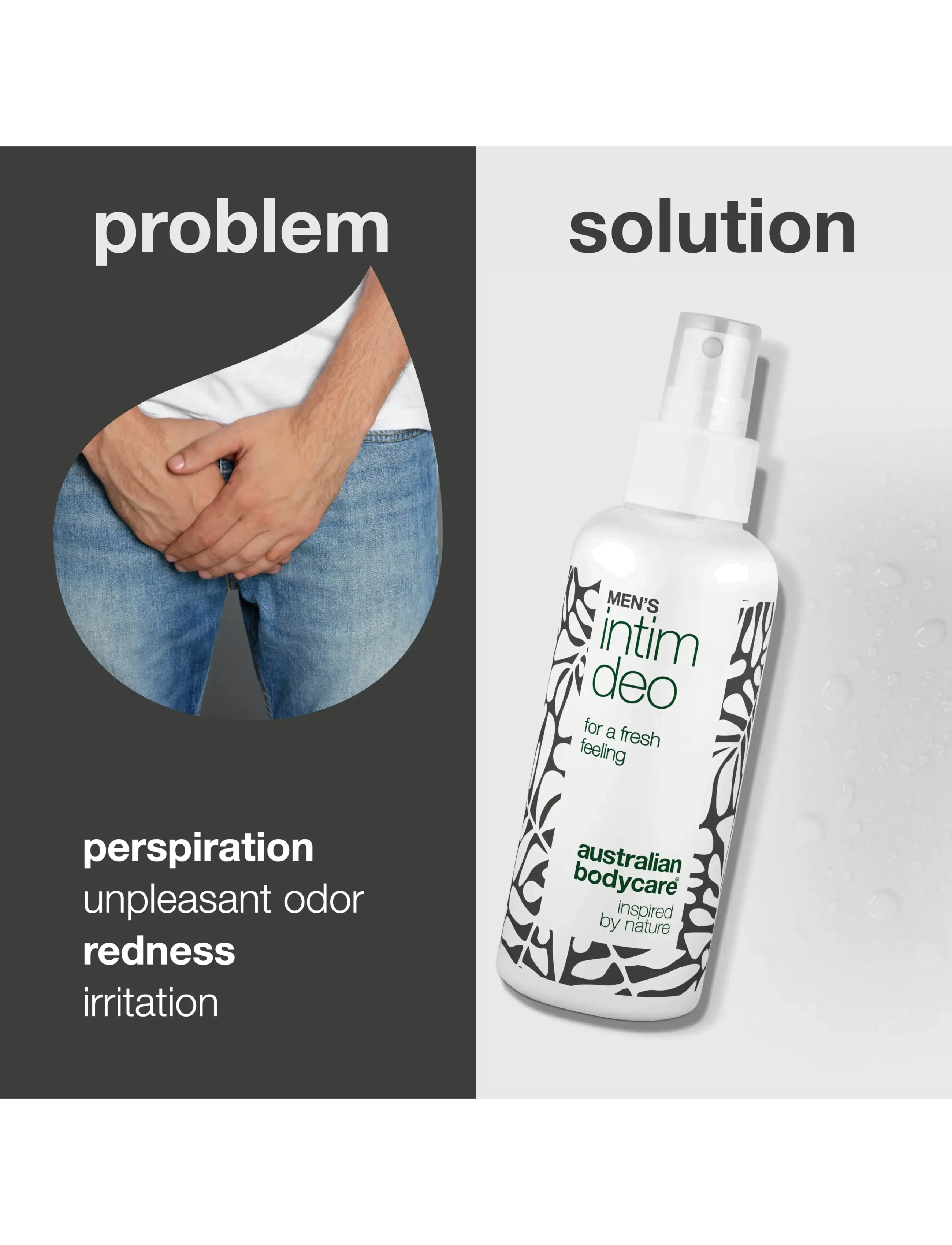 Australian Bodycare - Men's intim deo 100 ml - intymios higienos priemonės - clear - 1