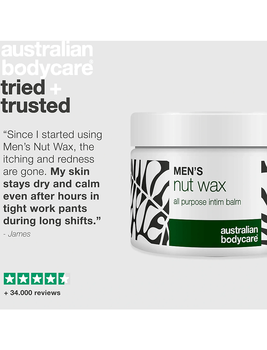 Australian Bodycare - Men's nut wax - all purpose intim balm 50 ml - ihupiim - clear - 4