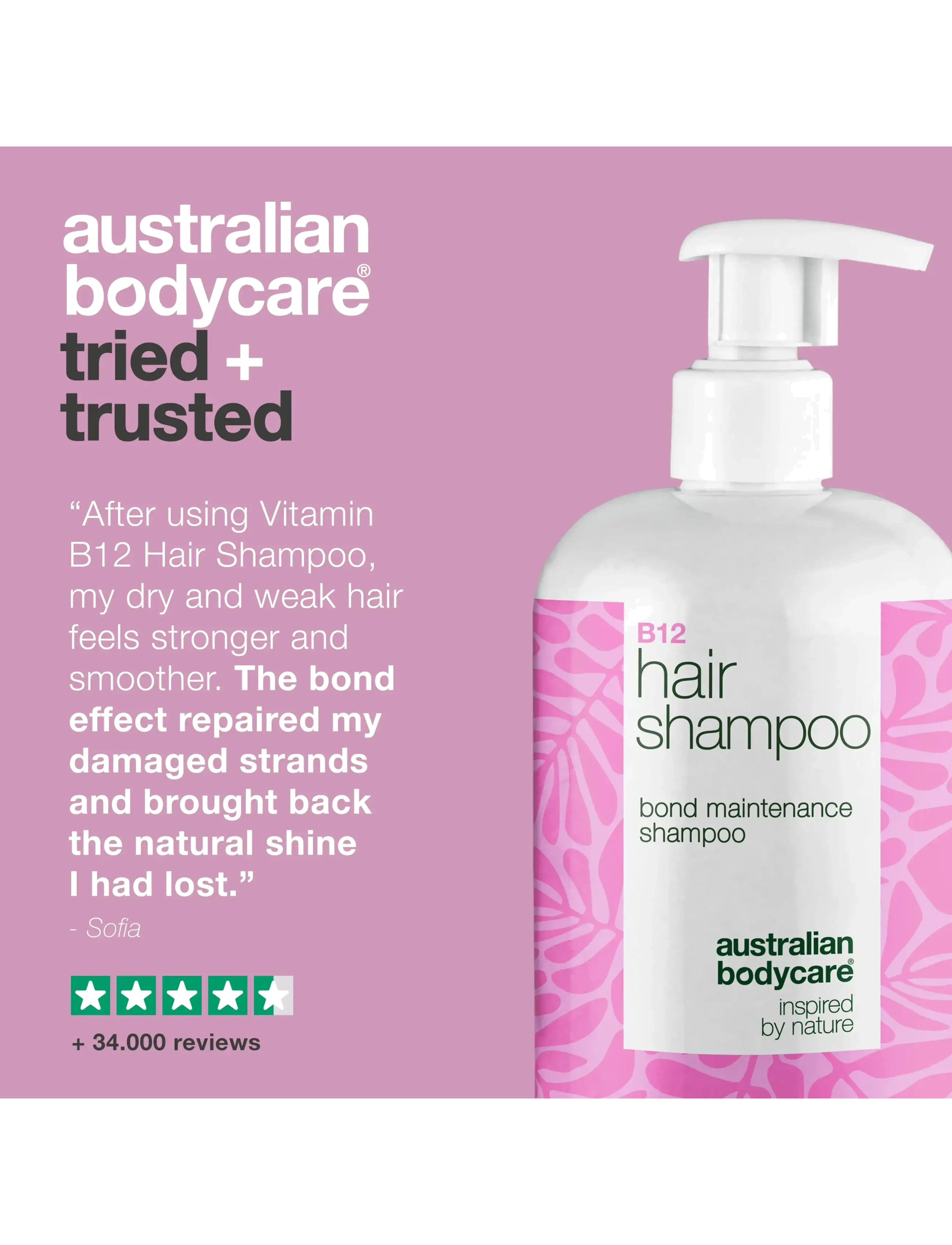 Australian Bodycare - B12 Hair shampoo - 500 ml - Šampoon - clear - 4