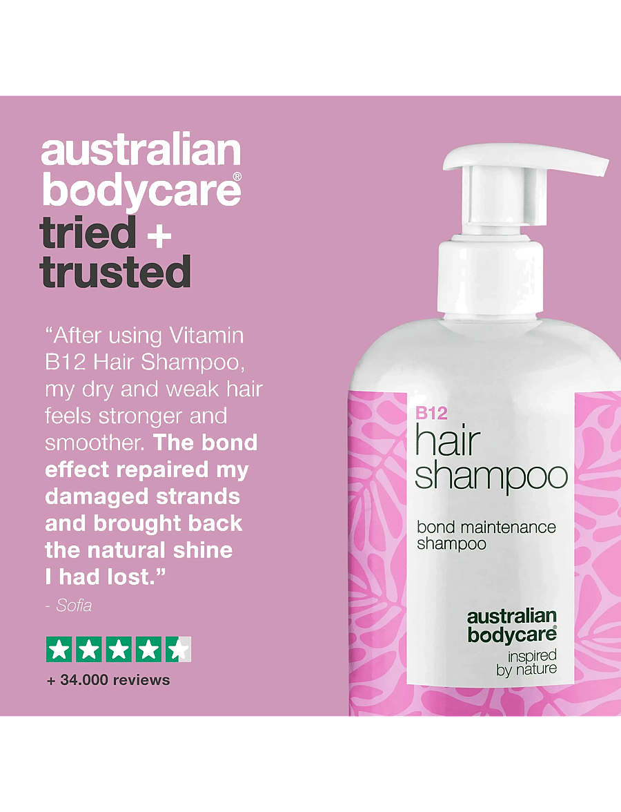 Australian Bodycare - B12 Hair shampoo - 500 ml - Šampoon - clear - 4