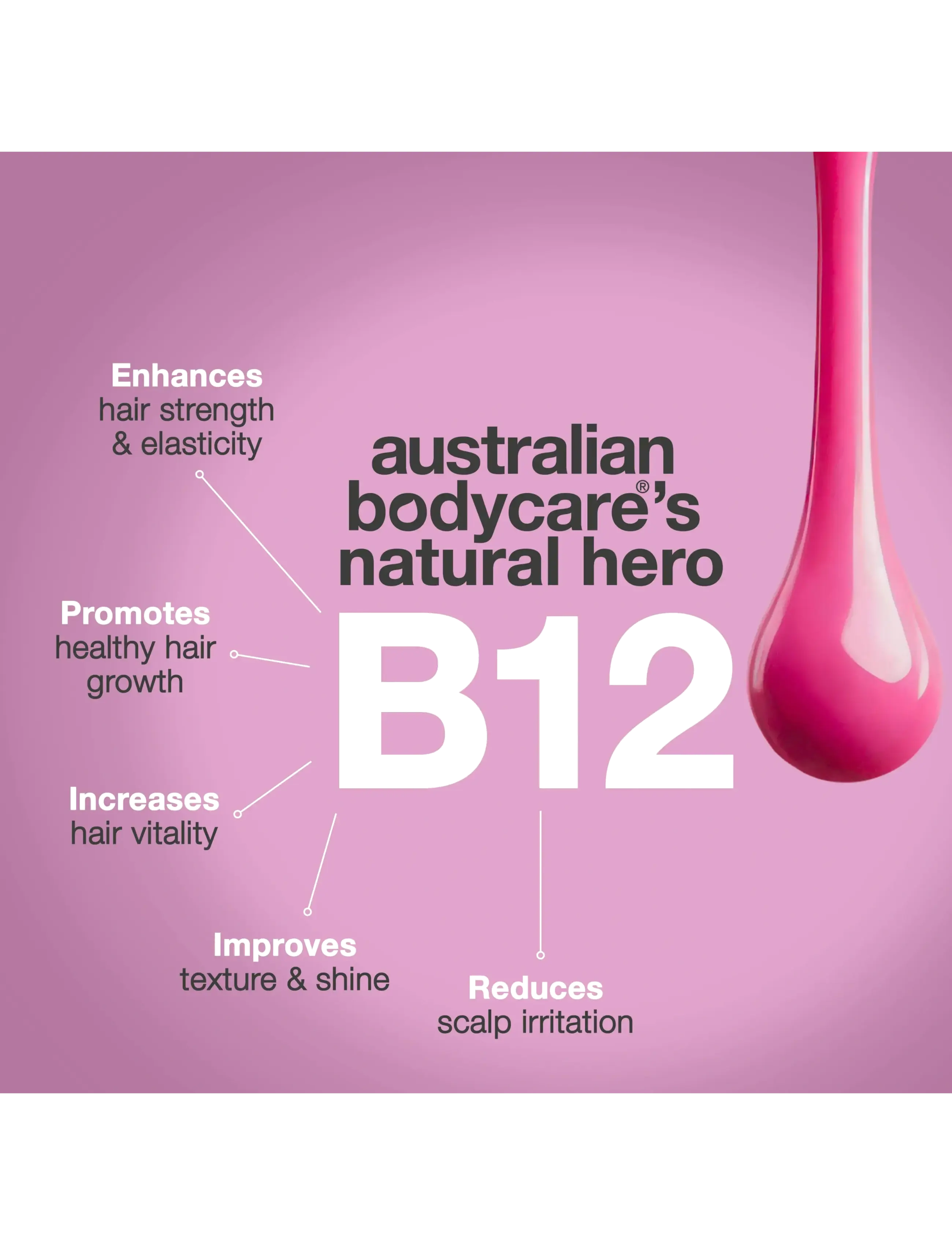 Australian Bodycare - B12 Hair shampoo - 500 ml - Šampoon - clear - 5