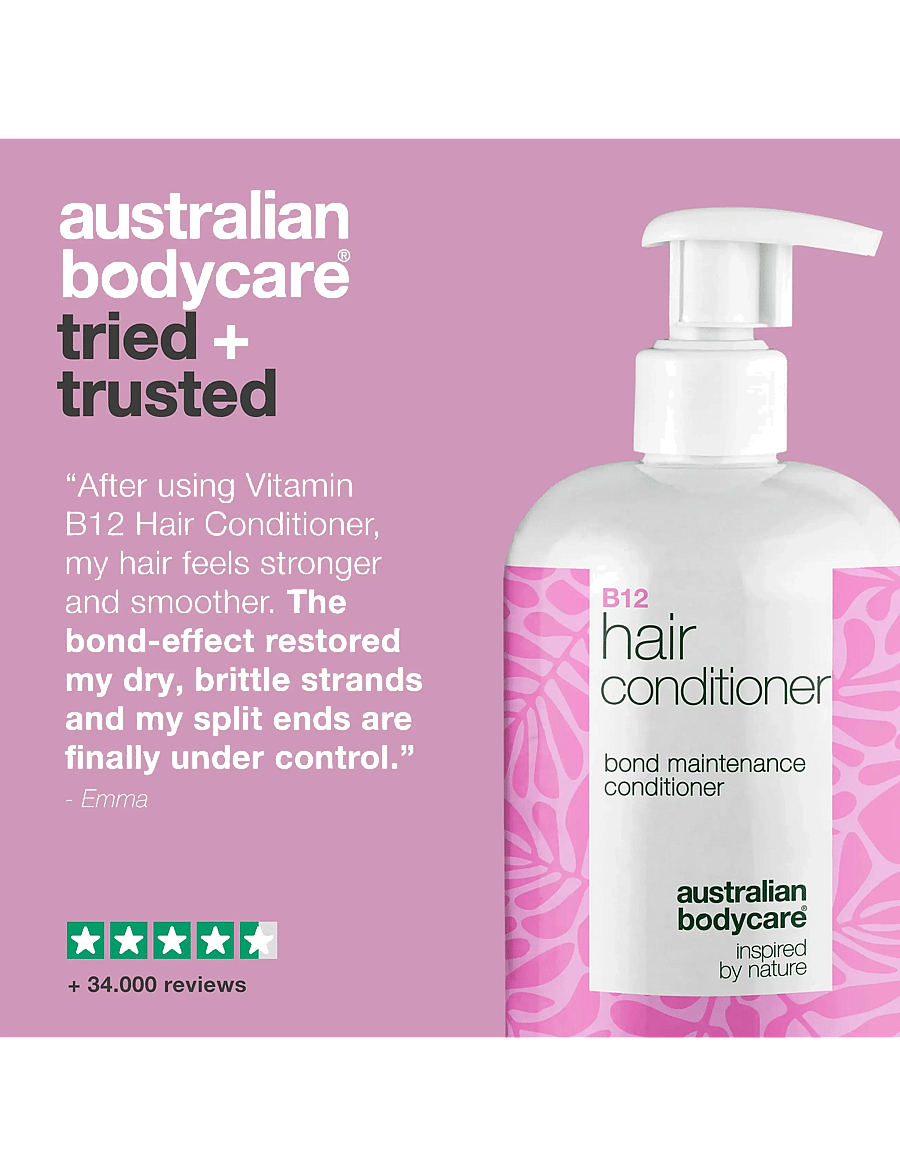 Australian Bodycare - B12 Hair conditioner - 500 ml - palsam - clear - 4