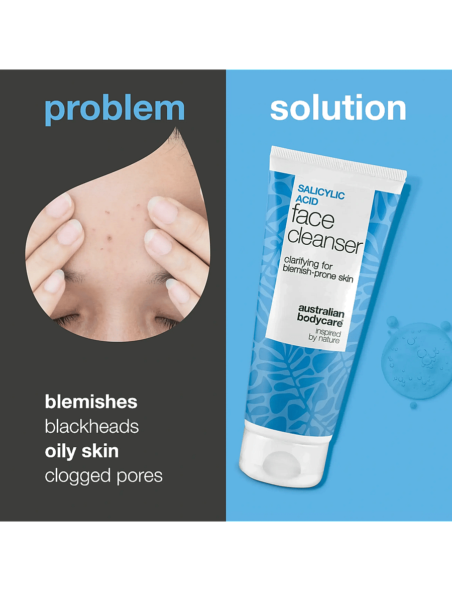 Australian Bodycare - Salicylic acid Face wash - 100 ml - rengöringsgel - clear - 1