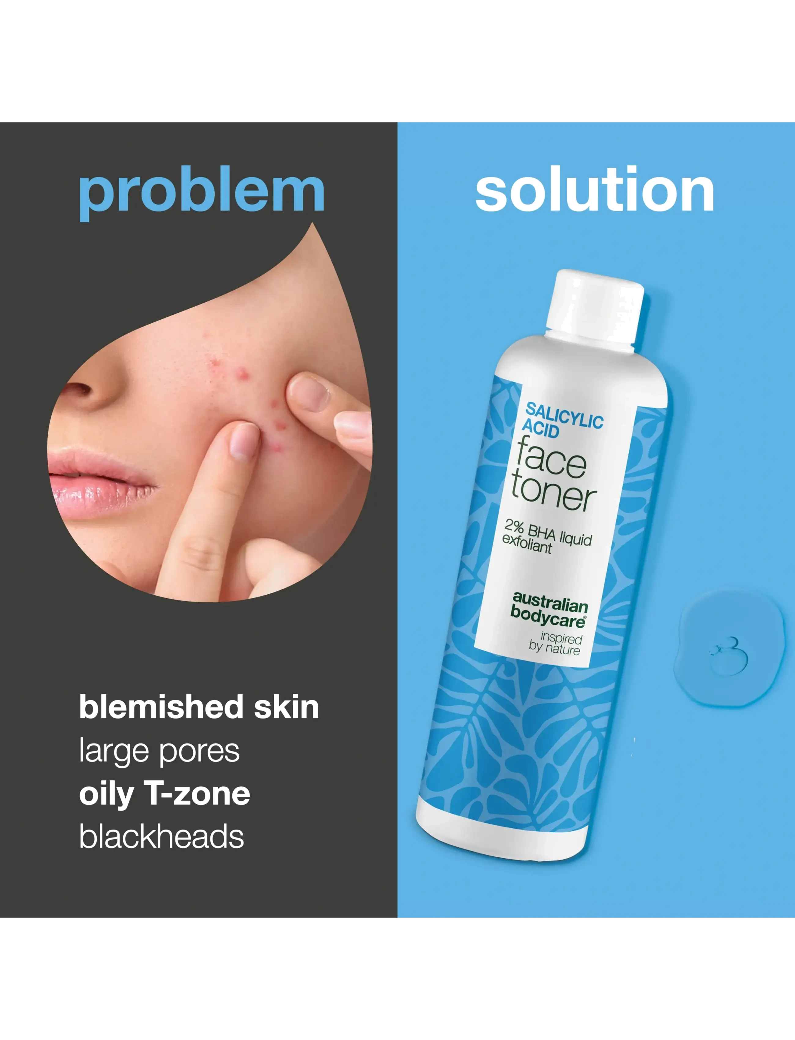 Australian Bodycare - Salicylic acid face toner - 2% BHA exfoliant - 150 ml - eksfolierende tonere - clear - 1