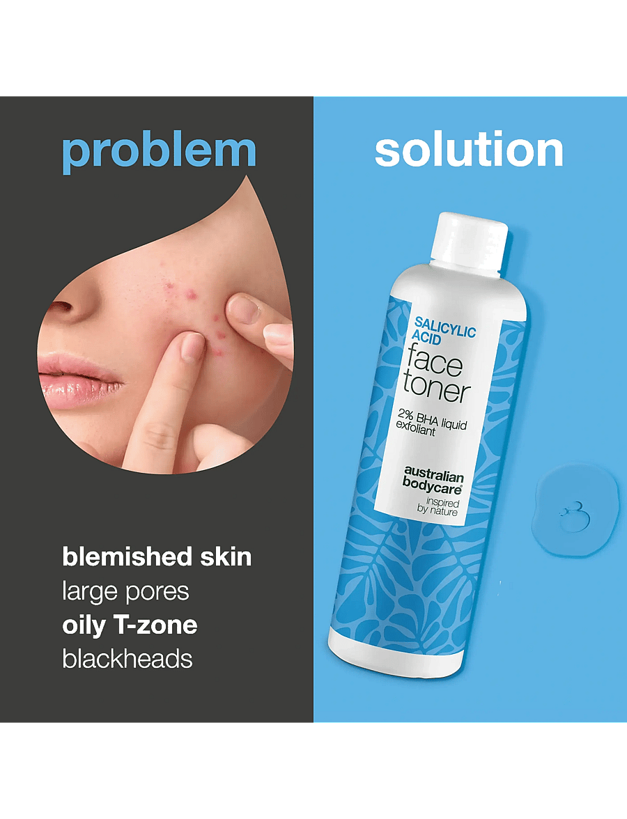 Australian Bodycare - Salicylic acid face toner - 2% BHA exfoliant - 150 ml - koorivad toonikud - clear - 1