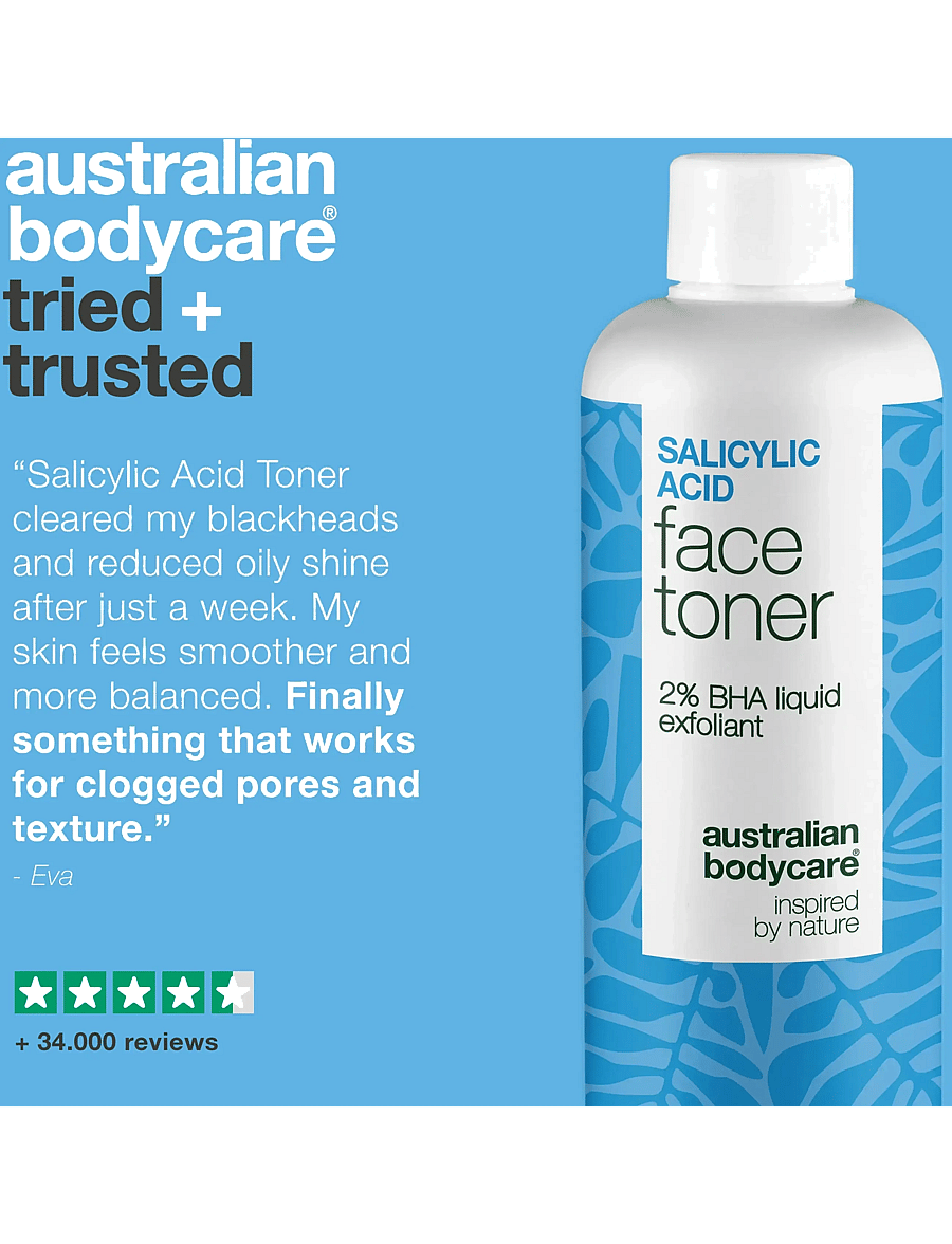 Australian Bodycare - Salicylic acid face toner - 2% BHA exfoliant - 150 ml - koorivad toonikud - clear - 4