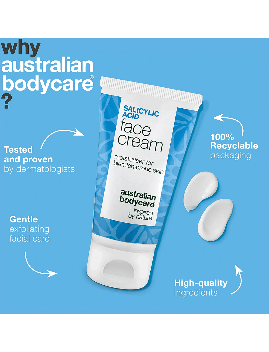 Australian Bodycare - Salicylic acid face cream - 50 ml - niisutajad - clear - 0