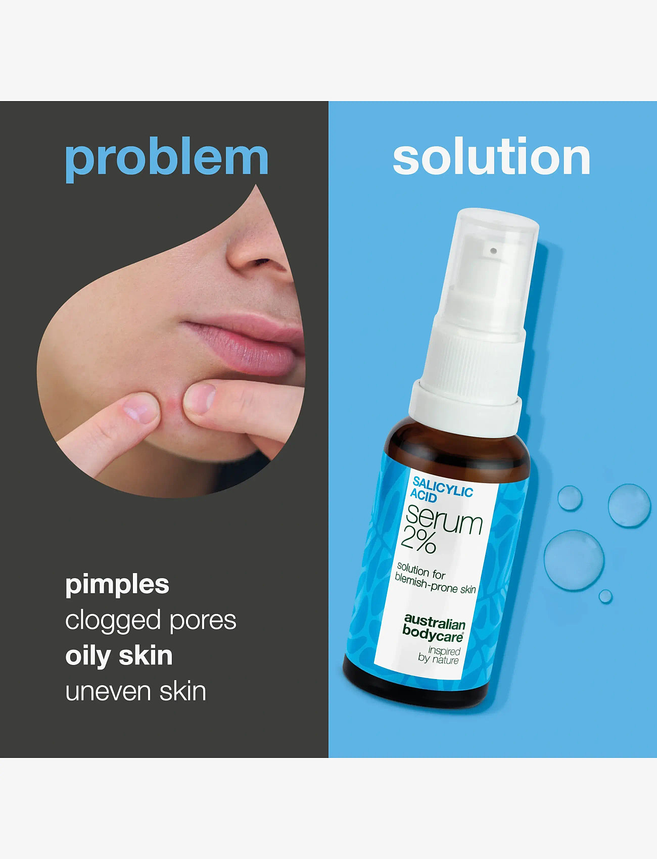Australian Bodycare - Salicylic acid serum - 2% - 30 ml - serum - clear - 1