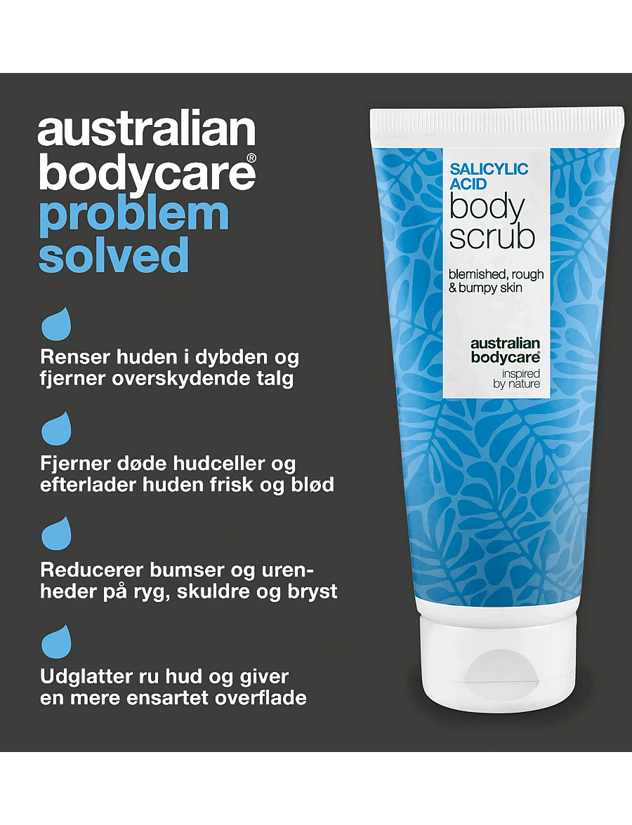 Australian Bodycare - Salicylic acid Body scrub 200 ml - skrub & exfoliering - krop - clear - 1