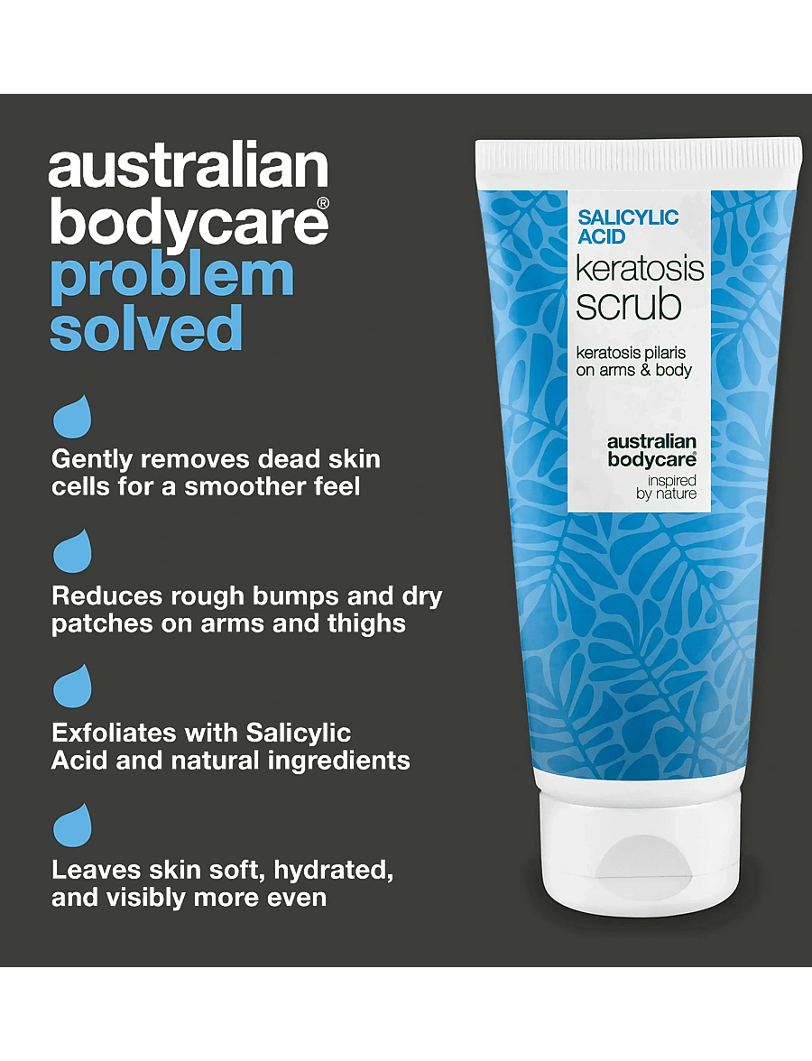 Australian Bodycare - Salicylic Acid Keratosis Scrub - 200 ml - keha koorimine - clear - 2