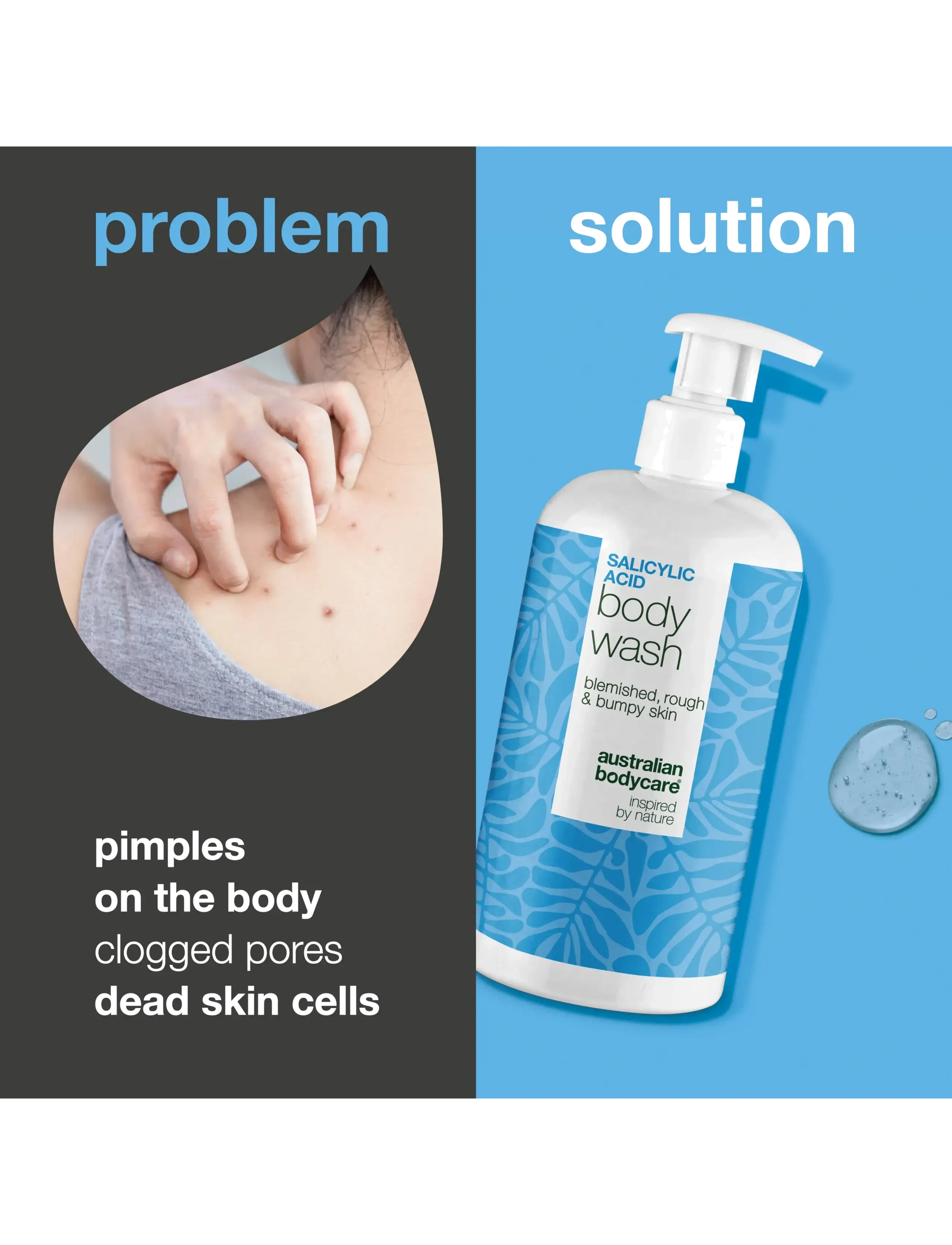 Australian Bodycare - Salicylic Acid Body Wash - 500 ml - shower gel & bruseolier - clear - 1