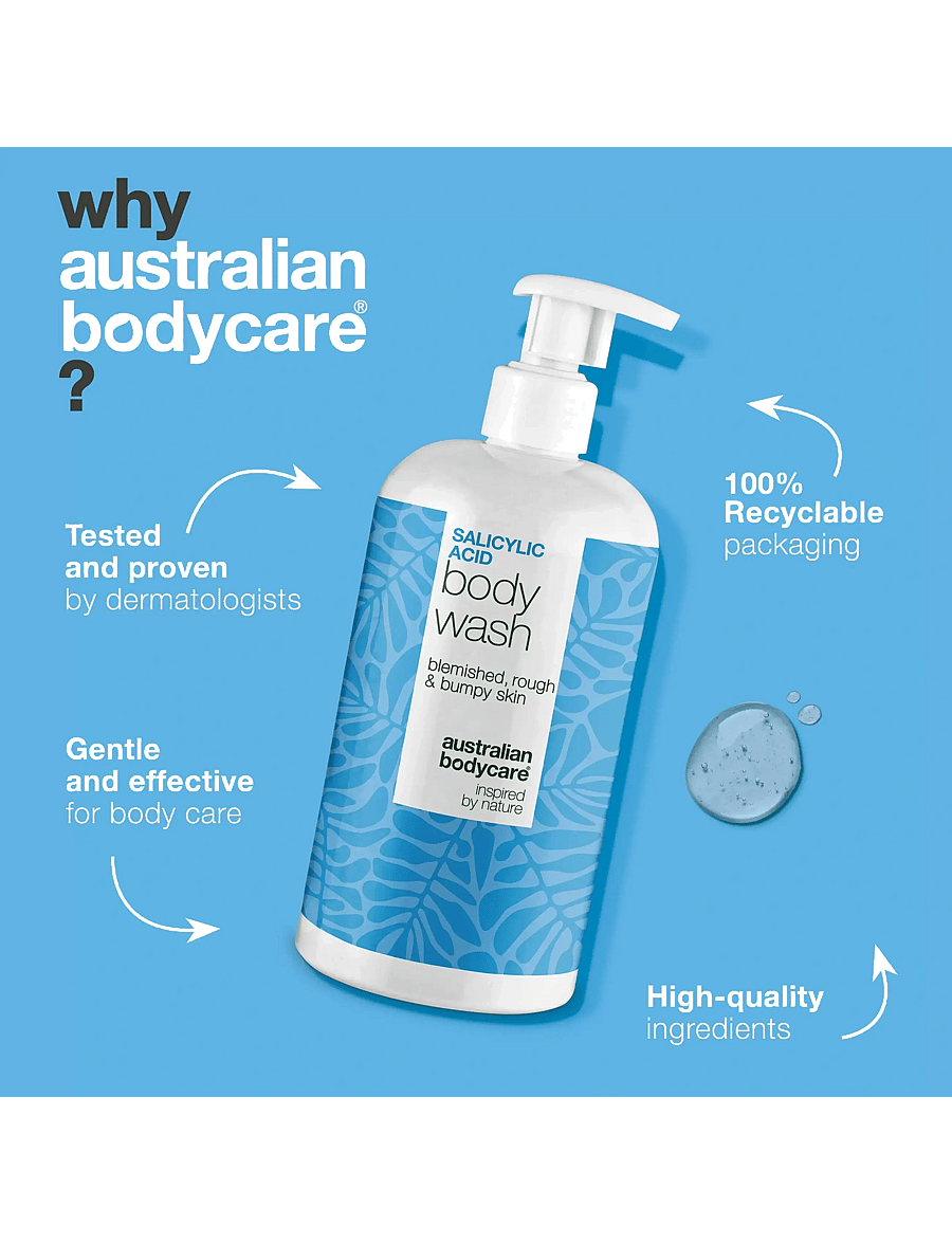 Australian Bodycare - Salicylic Acid Body Wash - 500 ml - duschgel & duscholjor - clear - 3