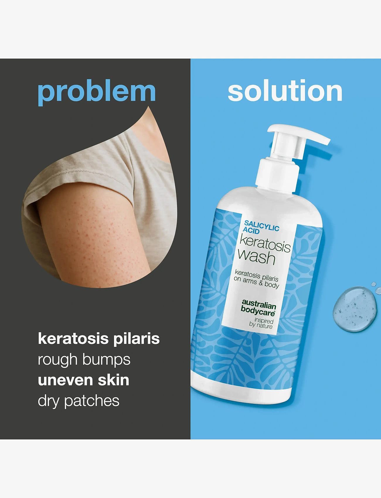 Australian Bodycare - Salicylic Acid Keratosis Wash 500 ml - duschgel & duscholjor  - clear - 1