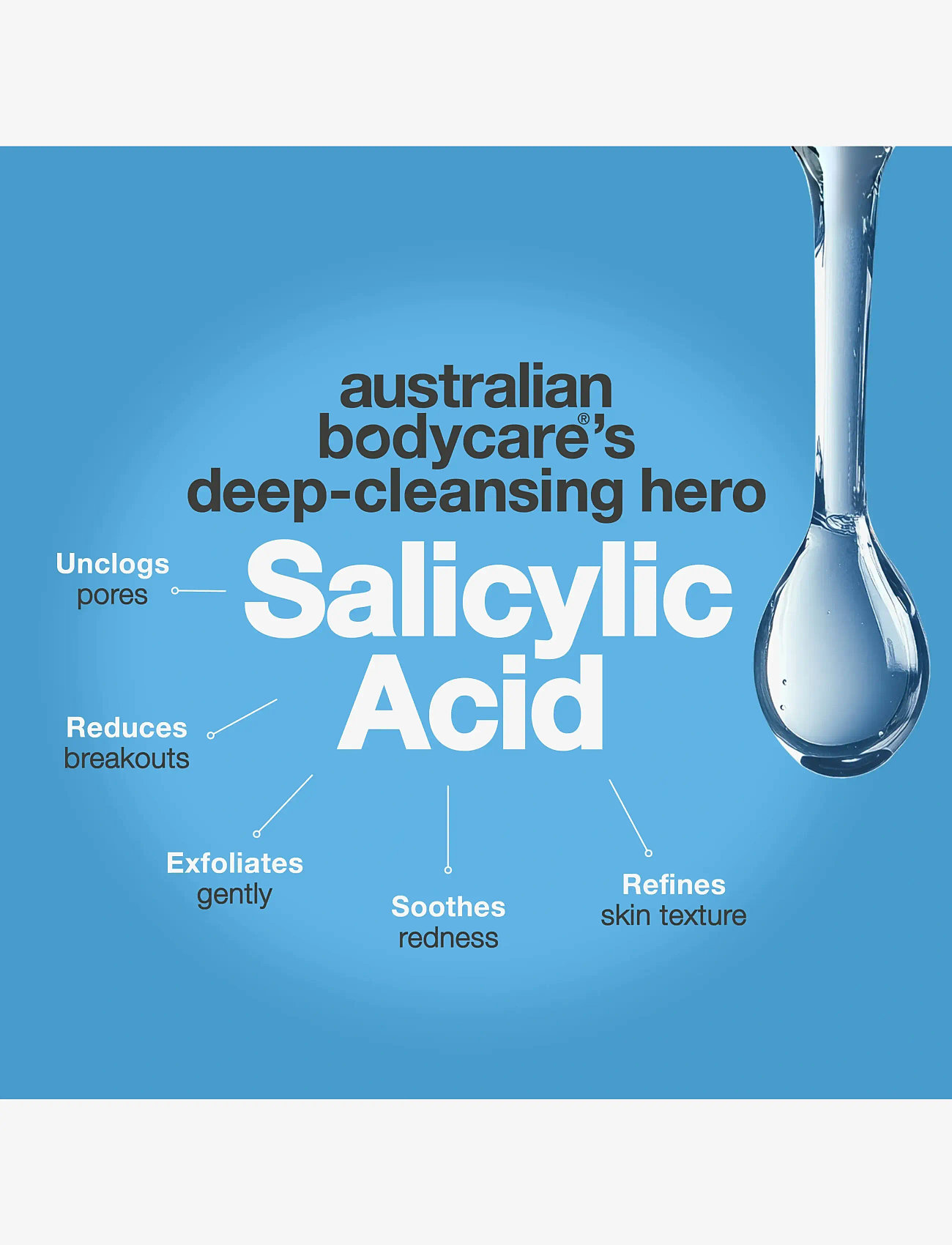 Australian Bodycare - Salicylic Acid Keratosis Wash 500 ml - duschgel & duscholjor  - clear - 5