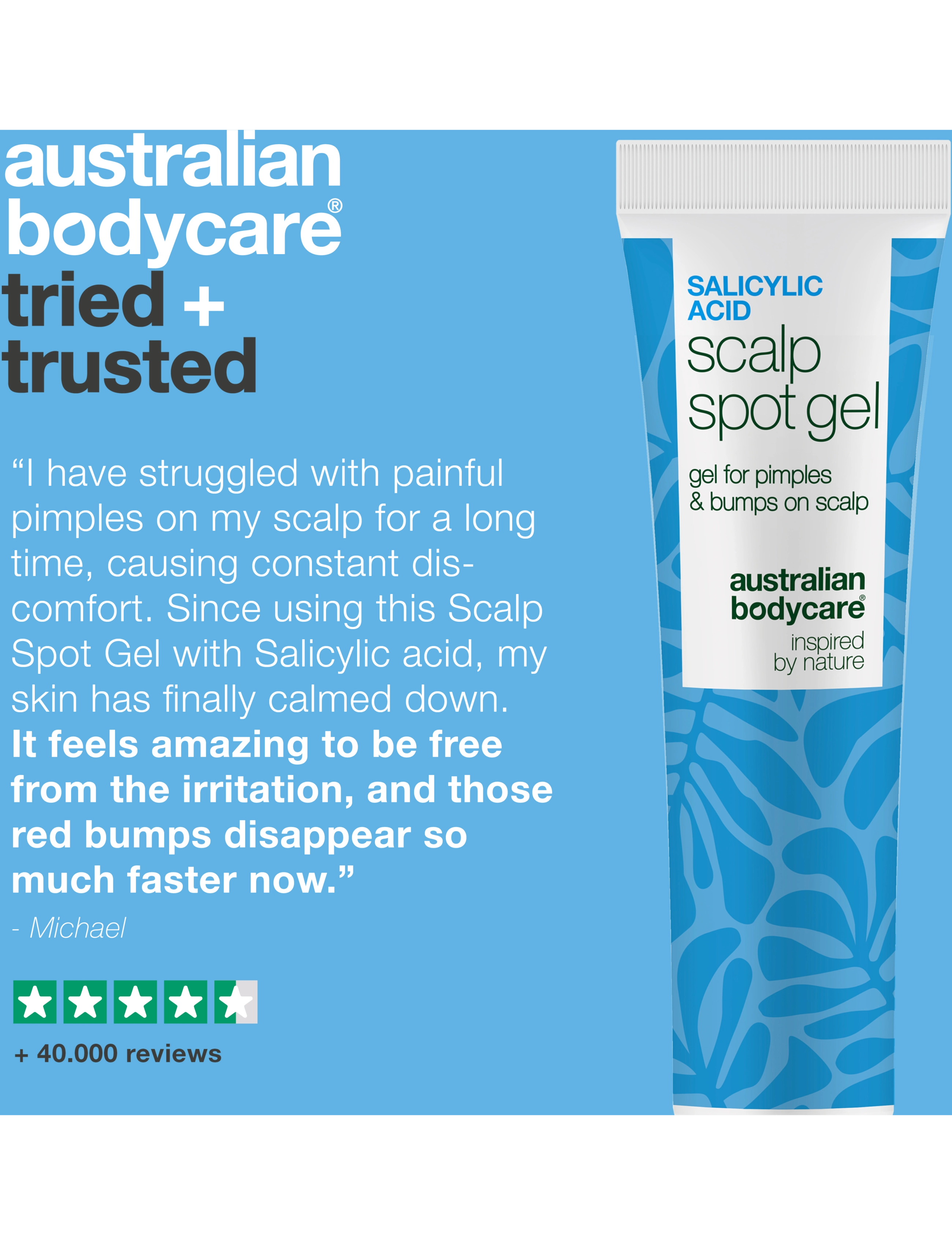 Australian Bodycare - Salicylic Acid Scalp Spot gel 30 ml - juuksehooldused - clear - 3