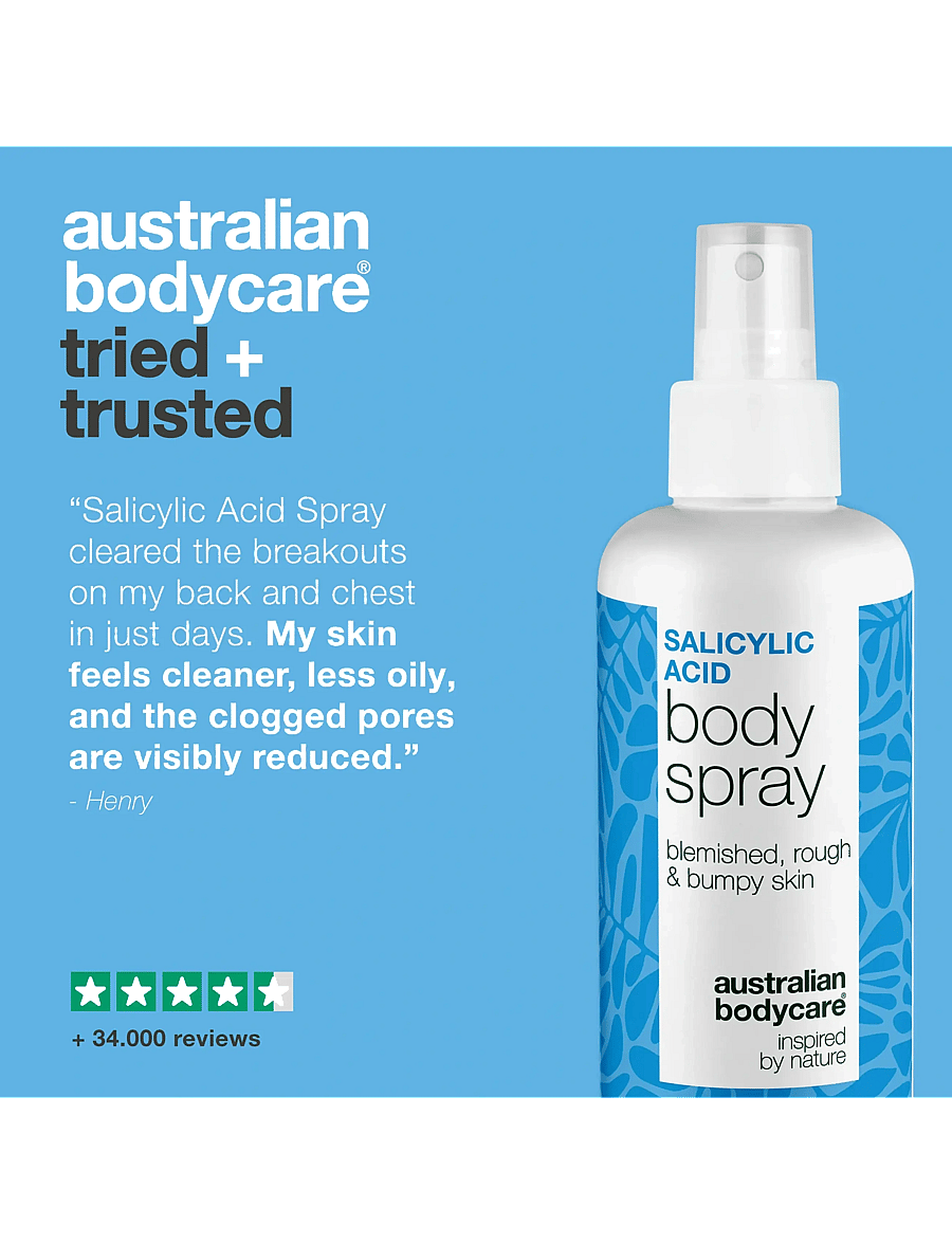 Australian Bodycare - Salicylic acid Body Spray 250 ml - kuorinta – vartalo - clear - 3