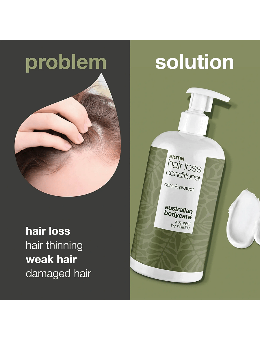 Australian Bodycare - Biotin Hair Loss Conditioner 500 ml - peanahahooldused - clear - 2