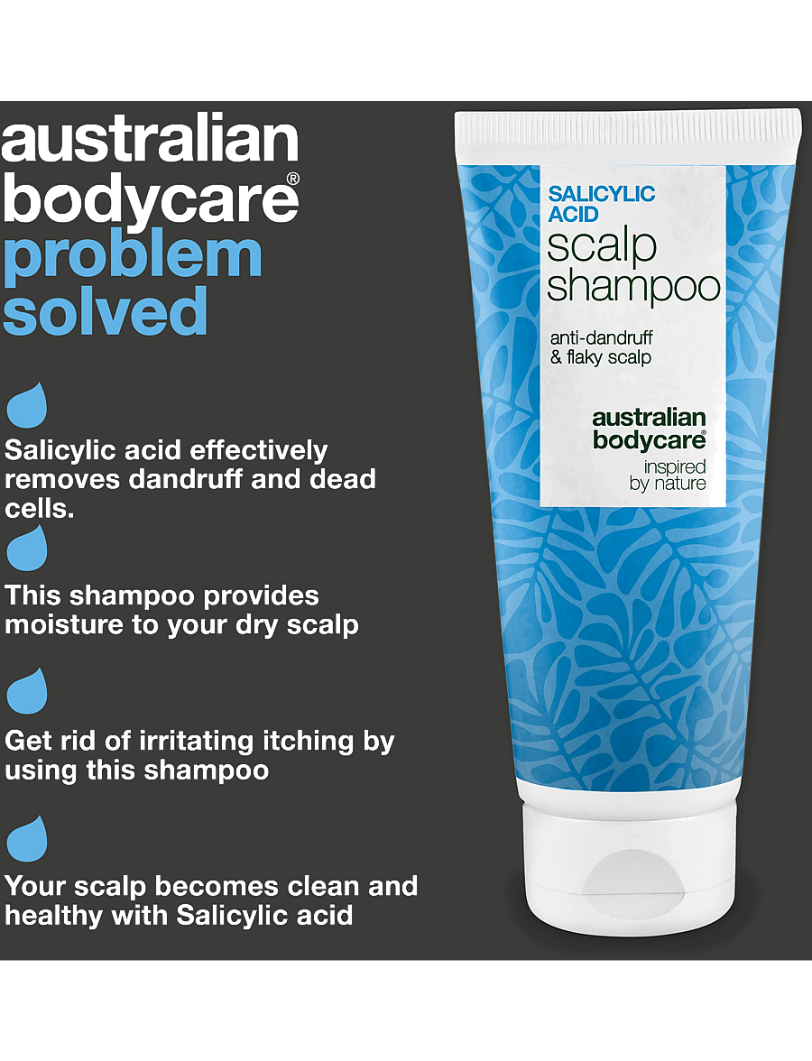 Australian Bodycare - Salicylic acid scalp shampoo - 200 ml - peanahahooldused - clear - 0