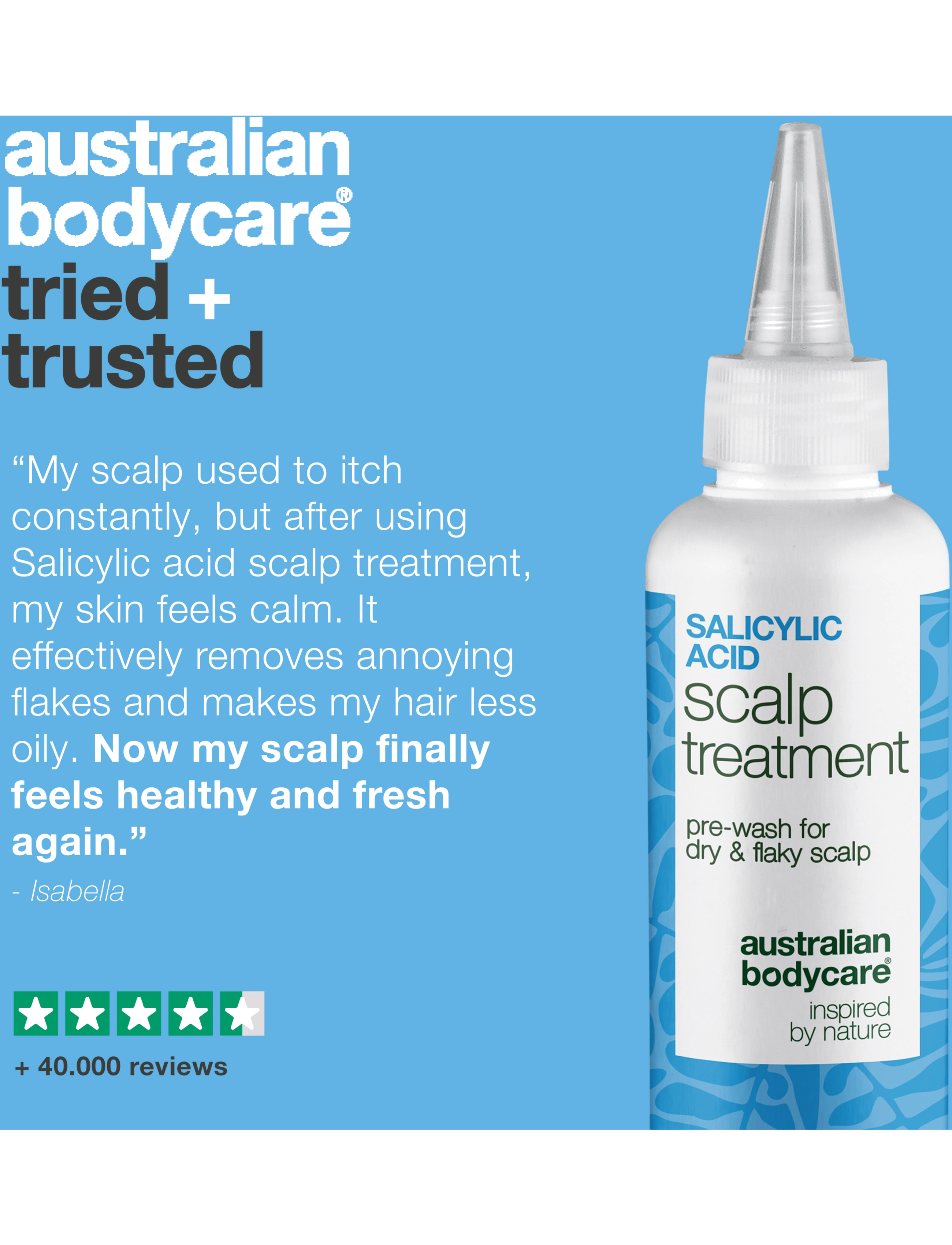 Australian Bodycare - Salicylic acid scalp treatment 150 ml - peanahahooldused - clear - 3