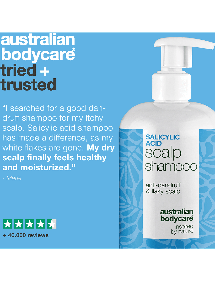 Australian Bodycare - Salicylic Acid Scalp Shampoo - 500 ml - peanahahooldused - clear - 3