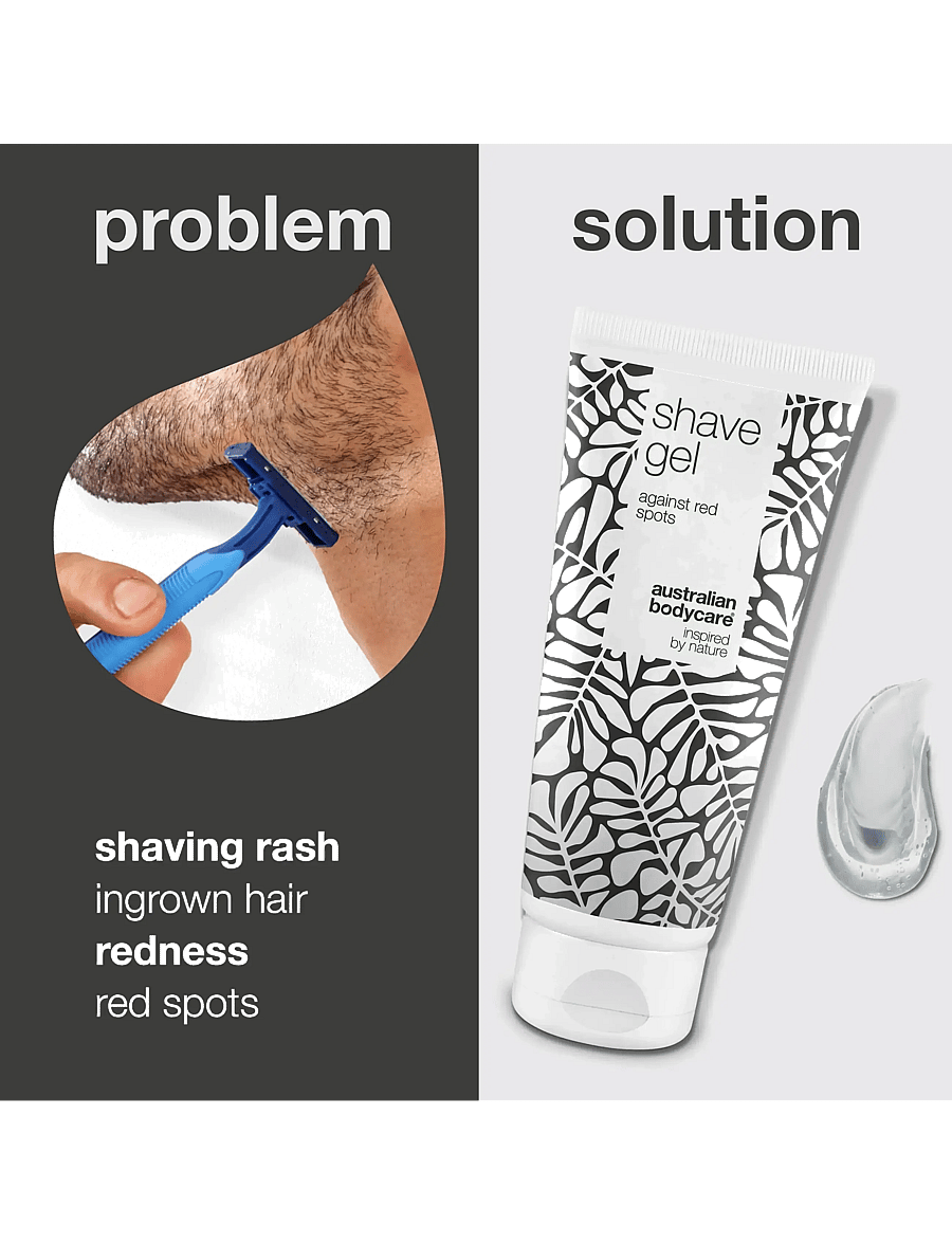 Australian Bodycare - Shave Gel - for a close shave without shaving rash - 200 ml - rasur - no color - 2