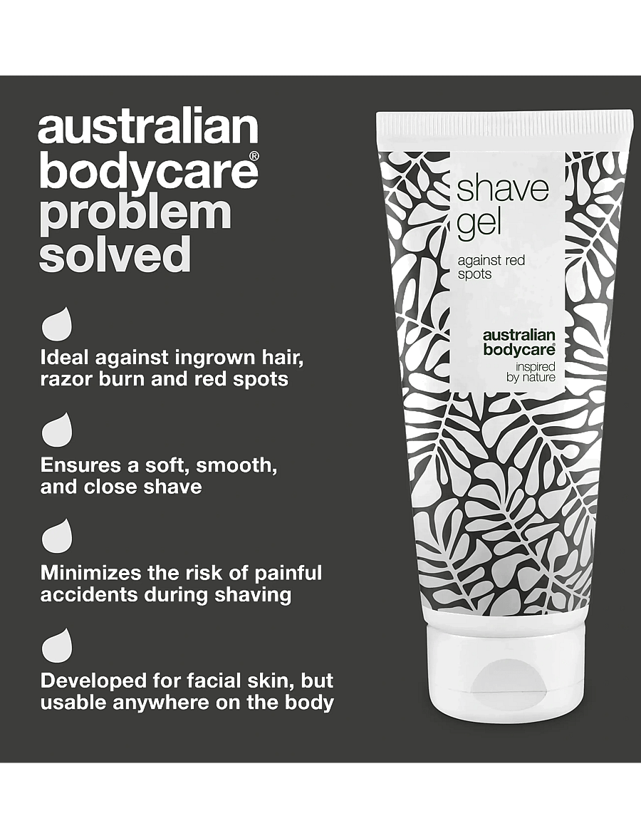 Australian Bodycare - Shave Gel - for a close shave without shaving rash - 200 ml - rasur - no color - 3