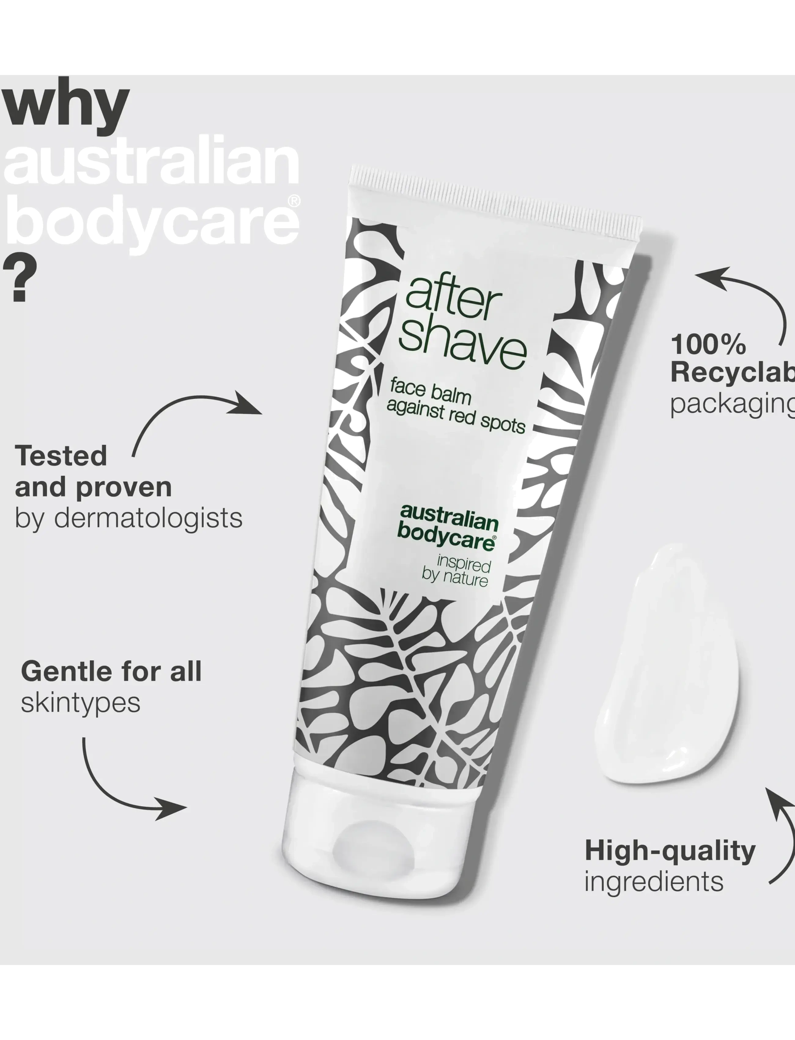 Australian Bodycare - After Shave - aftershave balm against shaving rash and ingrown hair - 100 ml - aftershave - no color - 4
