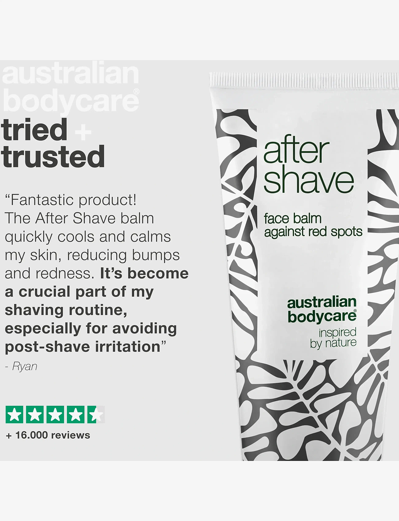 Australian Bodycare - After Shave - aftershave balm against shaving rash and ingrown hair - 100 ml - after shave - no color - 5