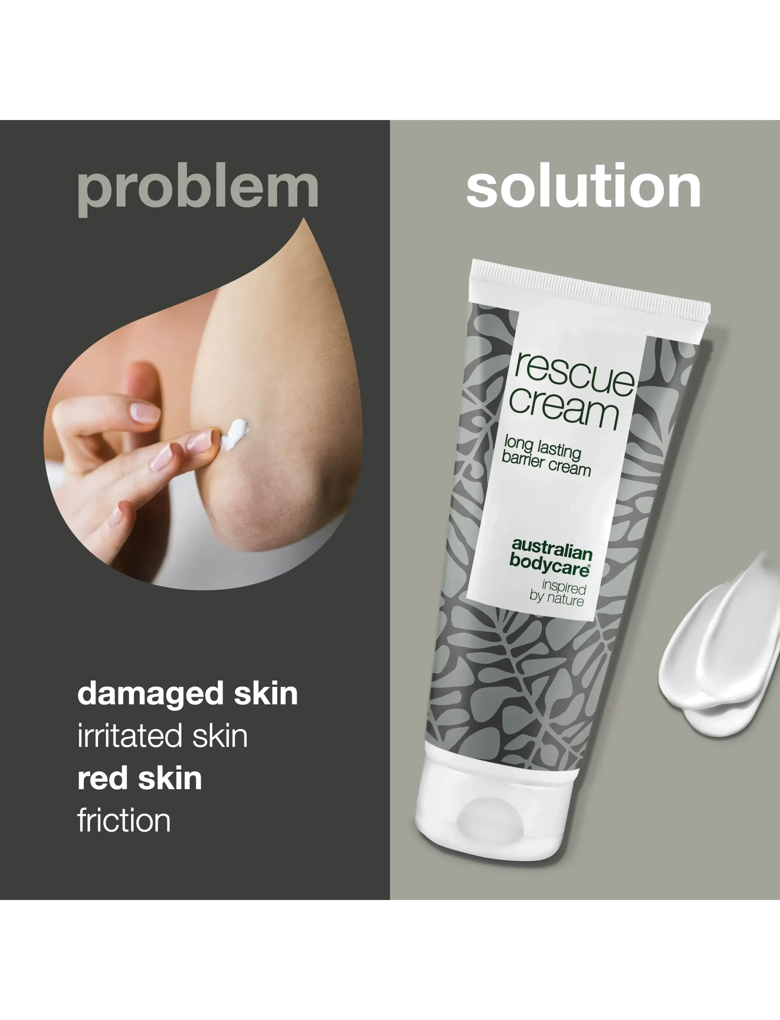 Australian Bodycare - Rescue Cream - barrier cream for delicate skin & intertrigo - 100 ml - lotion & creme - no color - 2
