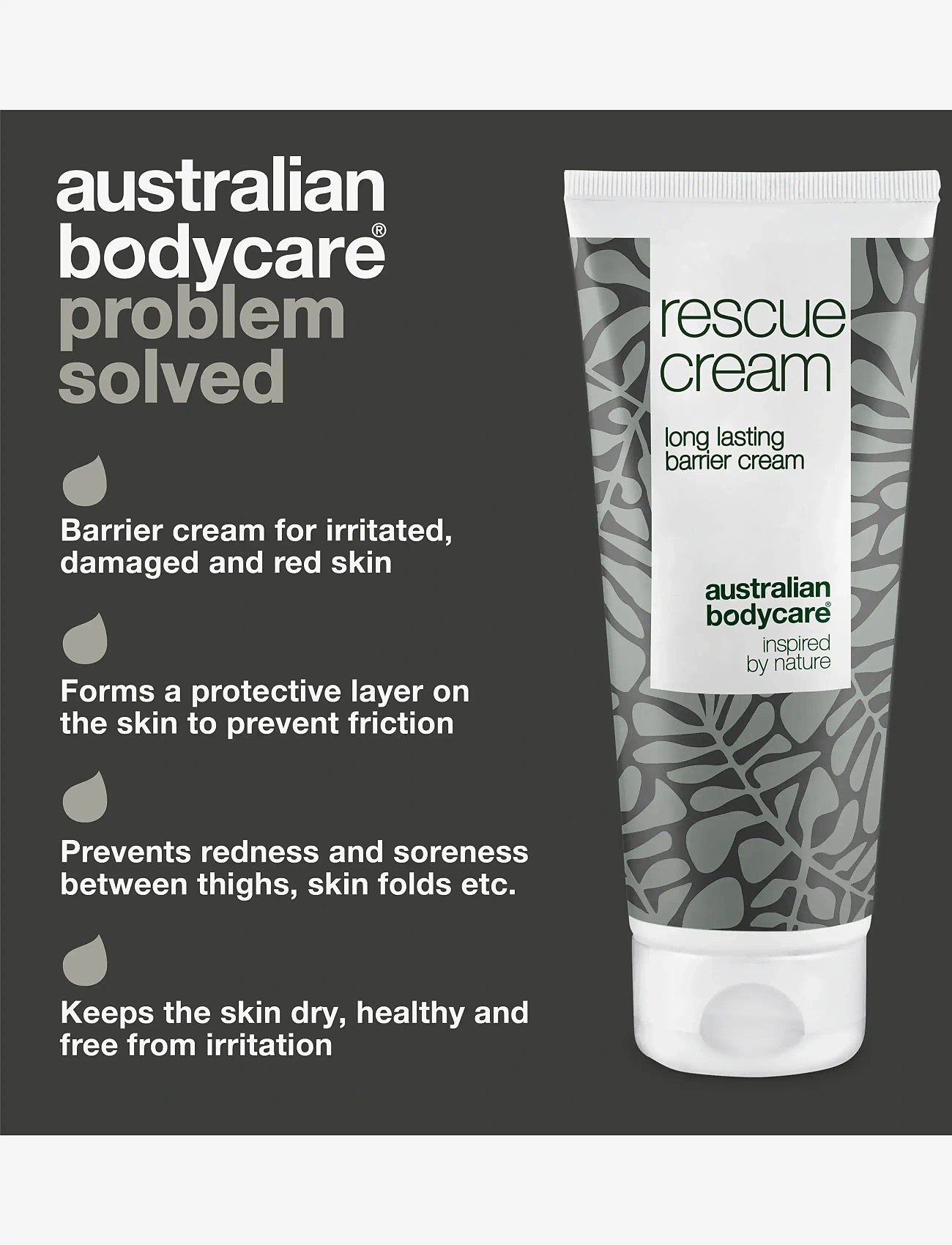 Australian Bodycare - Rescue Cream - barrier cream for delicate skin & intertrigo - 100 ml - lotion & creme - no color - 3