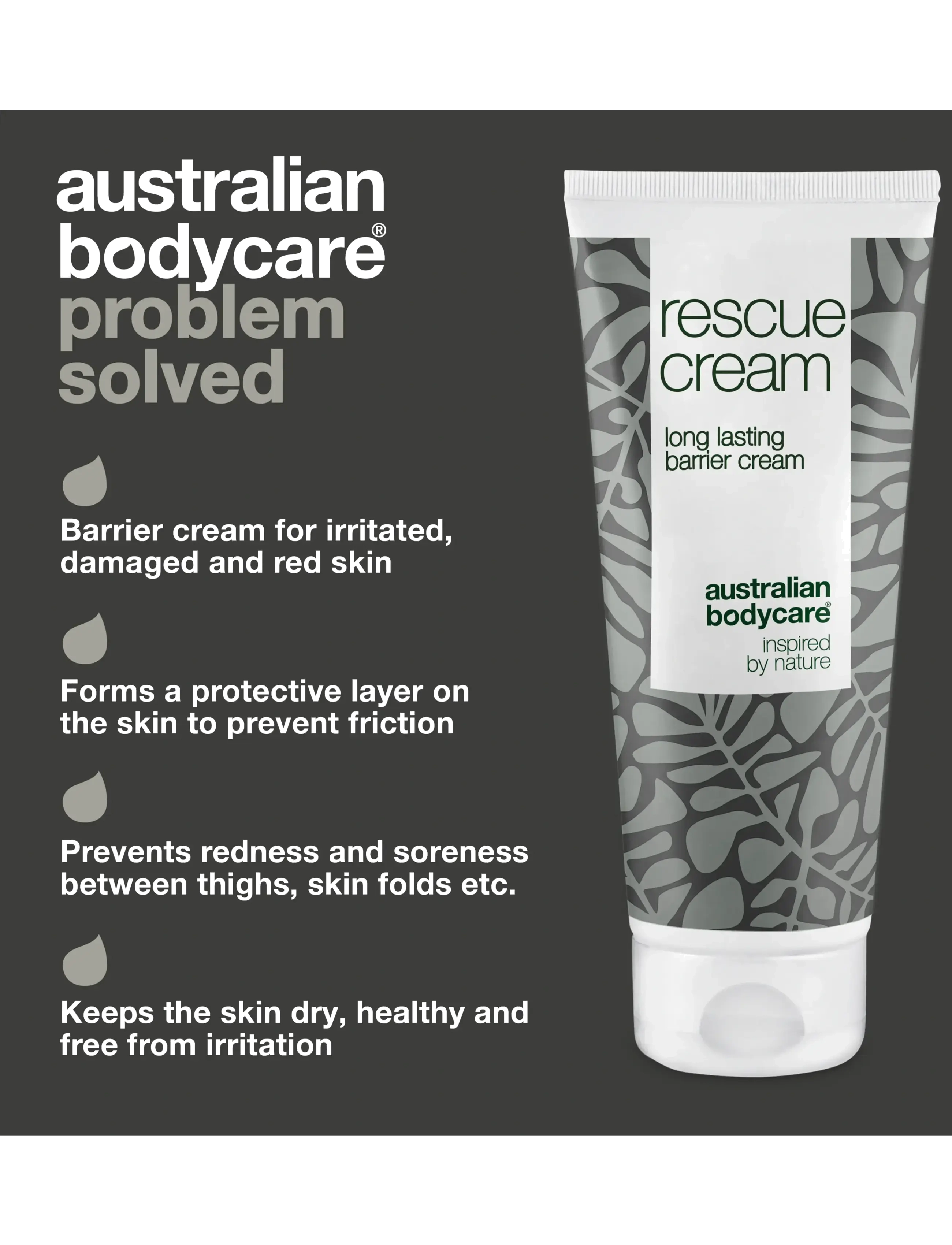 Australian Bodycare - Rescue Cream - barrier cream for delicate skin & intertrigo - 100 ml - lotion & creme - no color - 3