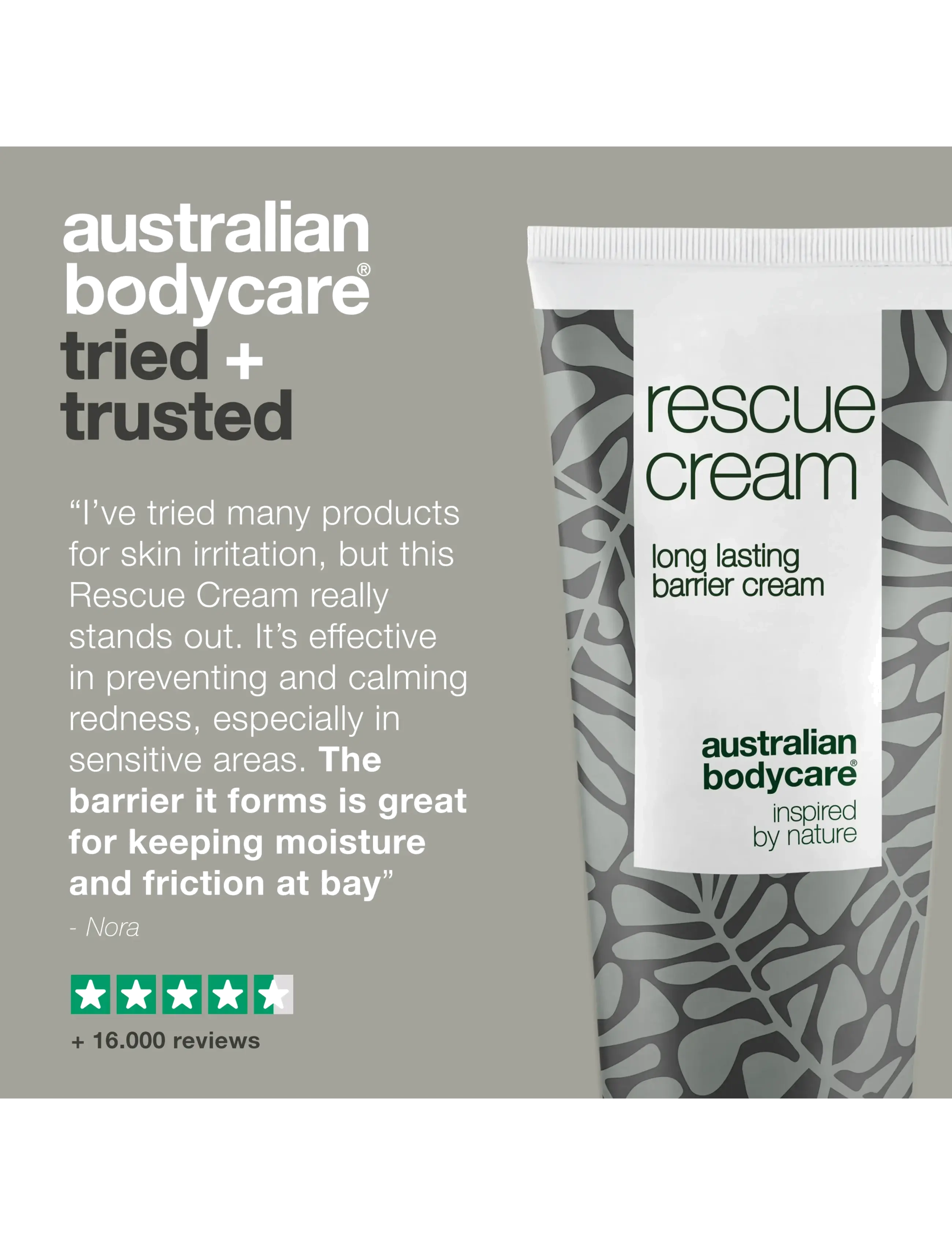 Australian Bodycare - Rescue Cream - barrier cream for delicate skin & intertrigo - 100 ml - lotion & creme - no color - 5