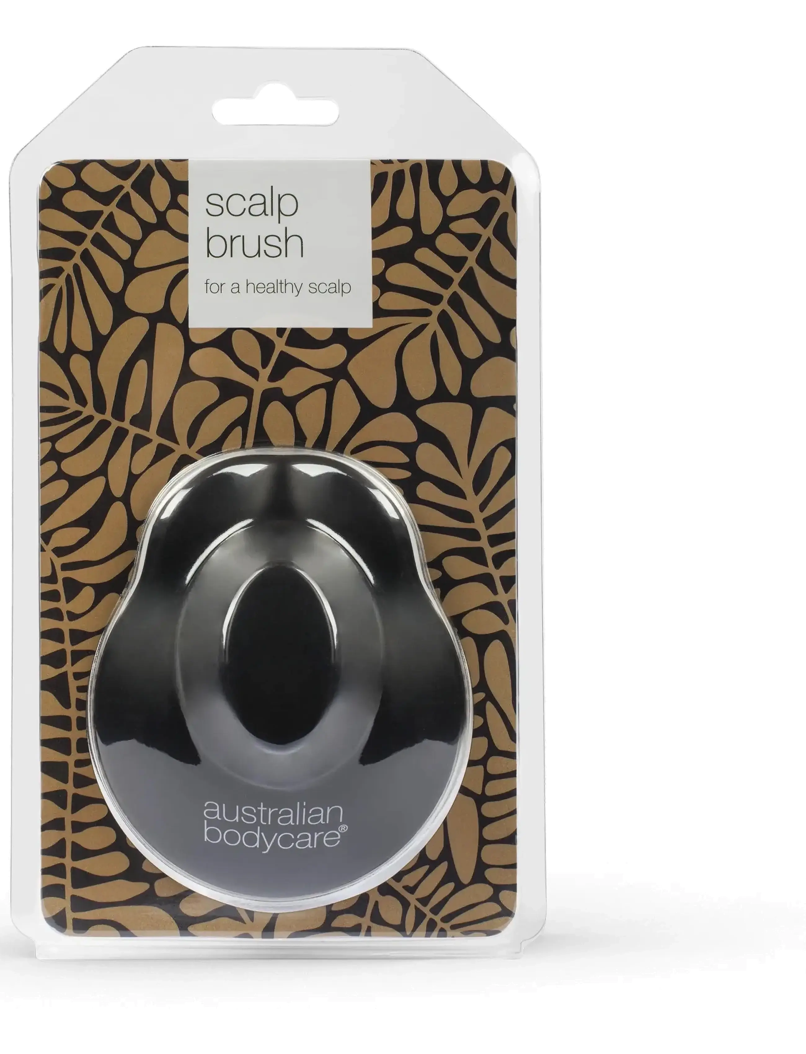 Australian Bodycare Scalp Brush Scalp Massager For Dry And Itchy Scalp, Udredningsbørste, Sort, Str: ONE SIZE REMOVE