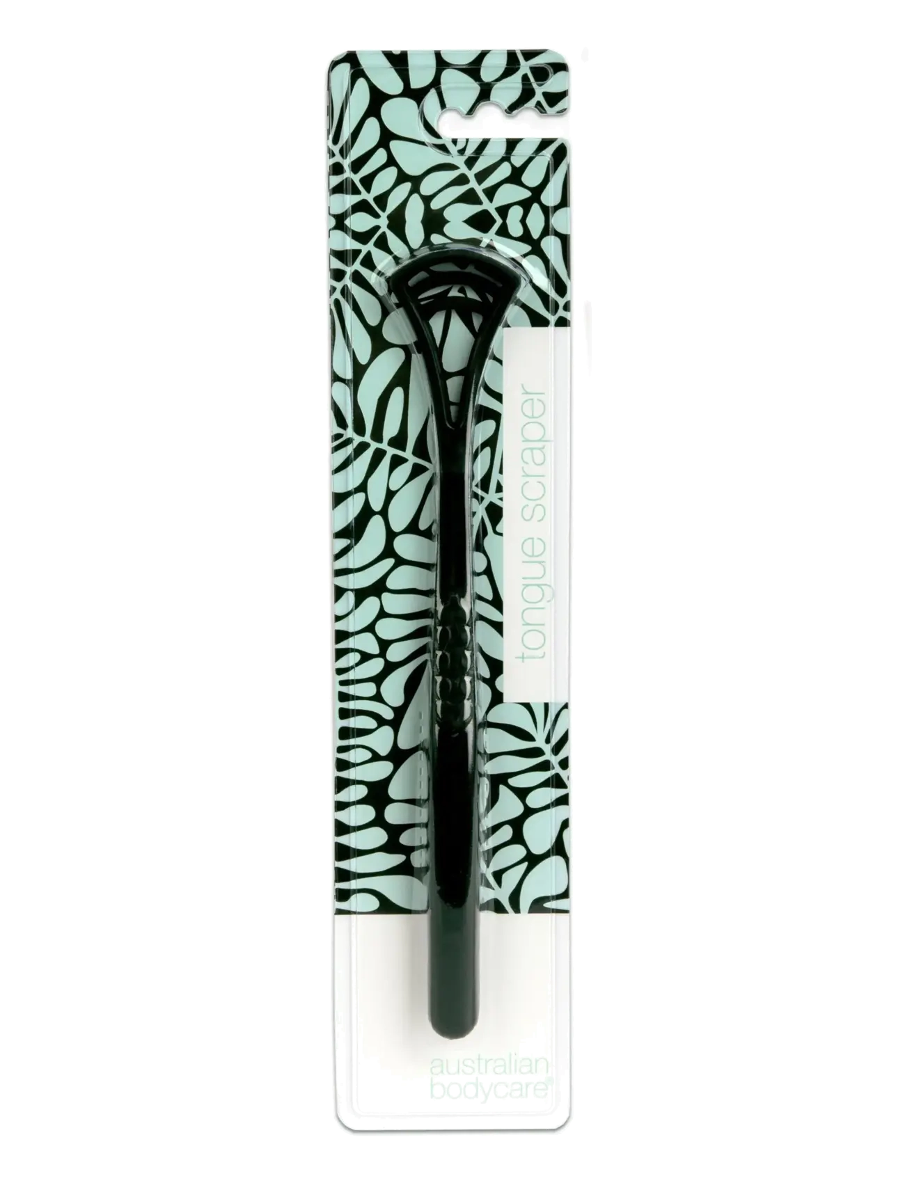 Australian Bodycare Tongue Cleaner, Tandbørste, Sort, Str: 1 PCS